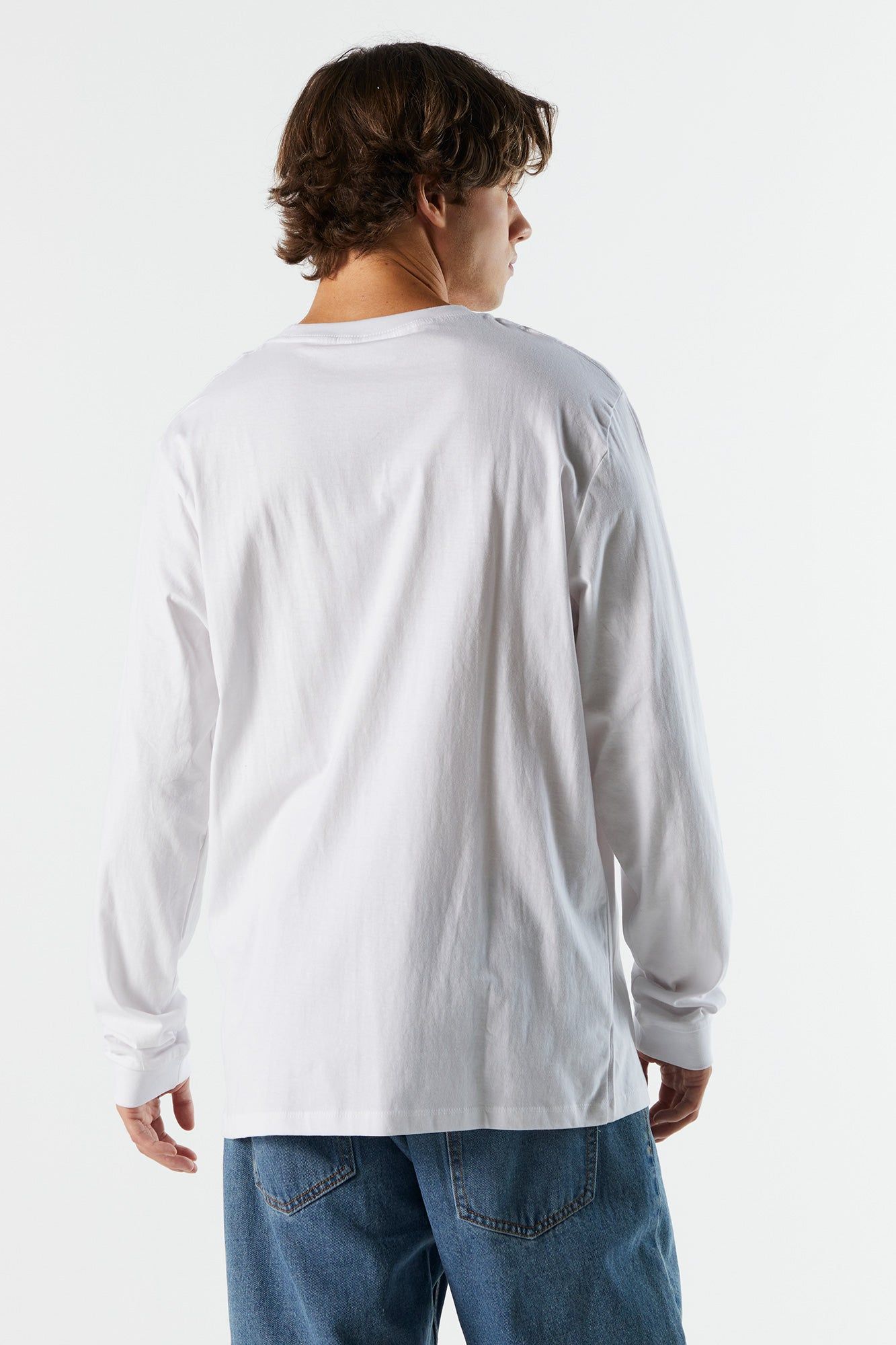 Haut ras du cou uni à manches longues sold by Urban Planet product image thumbnail 2