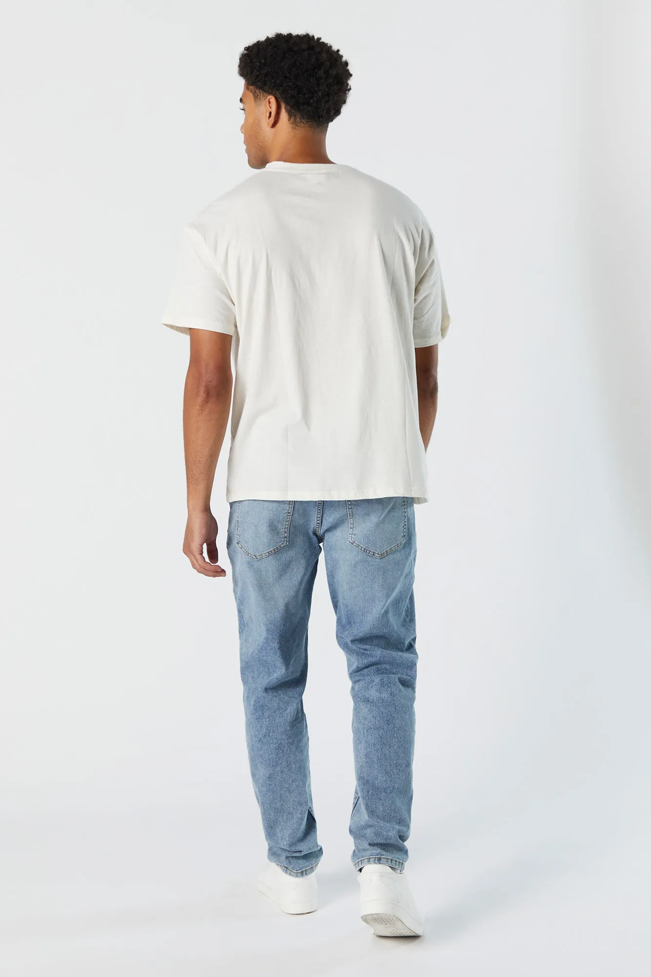 Jean sport délavé pâle sold by Urban Planet product image thumbnail 4