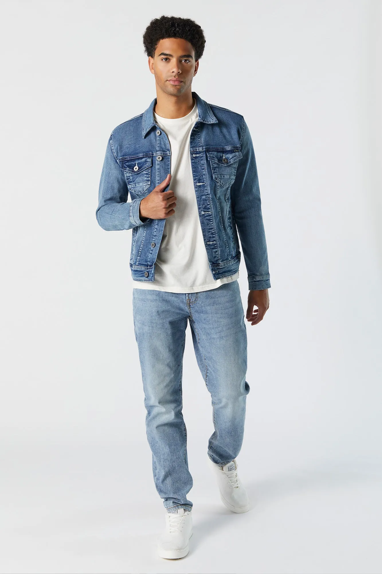 Jean sport délavé pâle sold by Urban Planet product image thumbnail 3