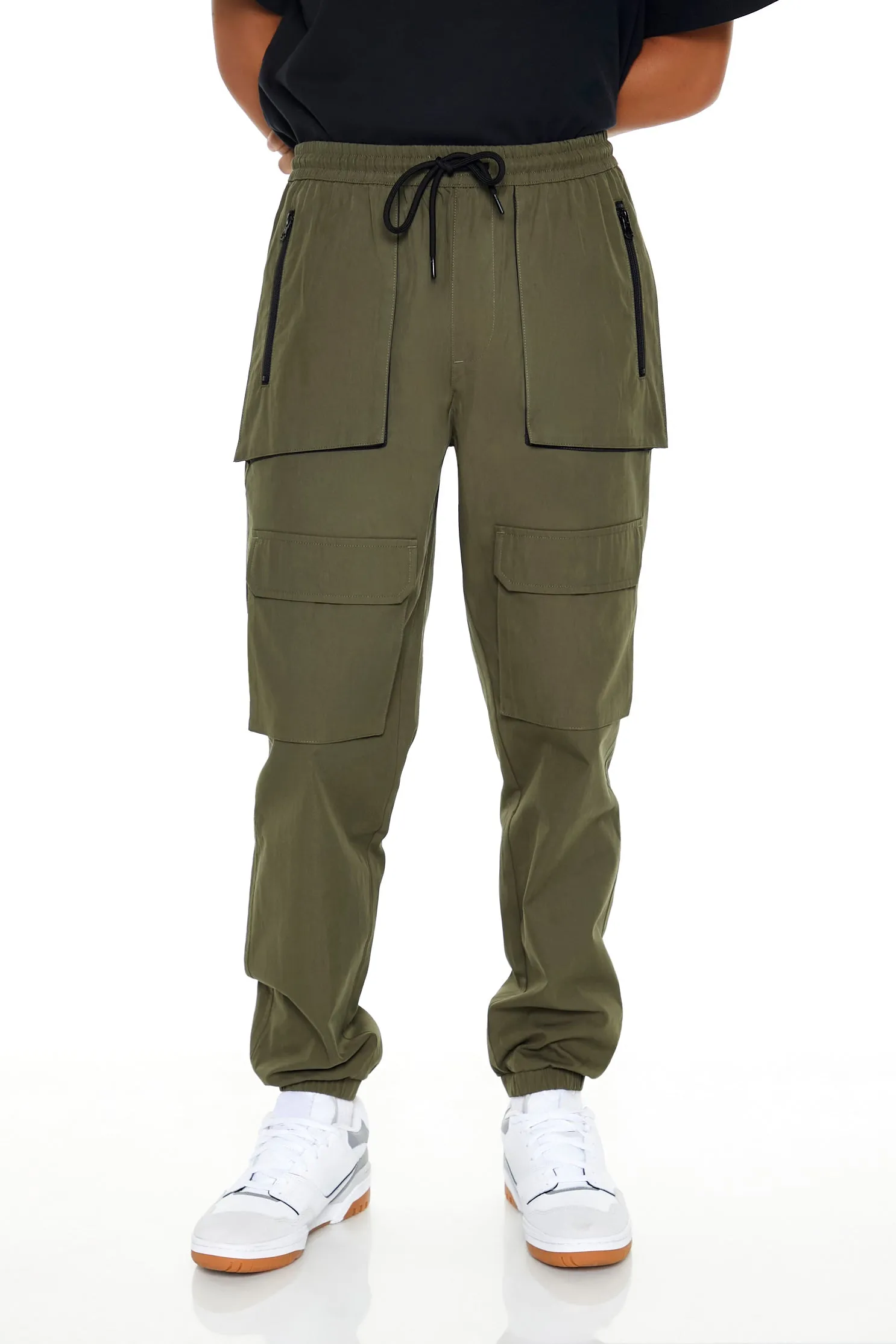 Slim Drawstring Cargo Jogger sold by Urban Planet product image thumbnail 4