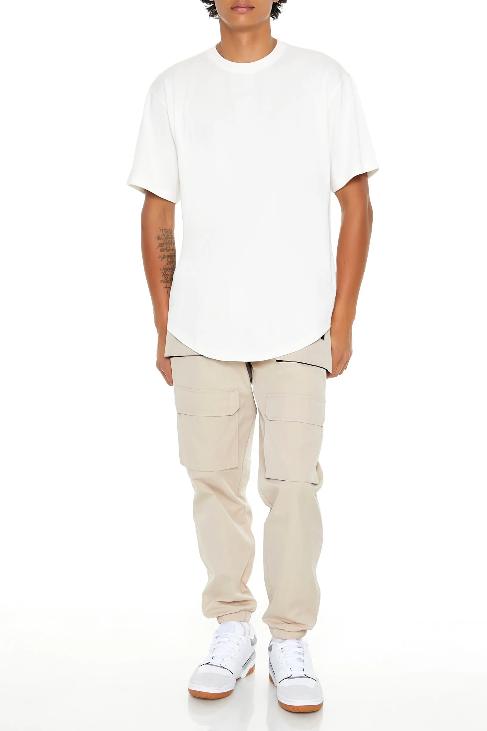 Slim Drawstring Cargo Jogger sold by Urban Planet product image thumbnail 2