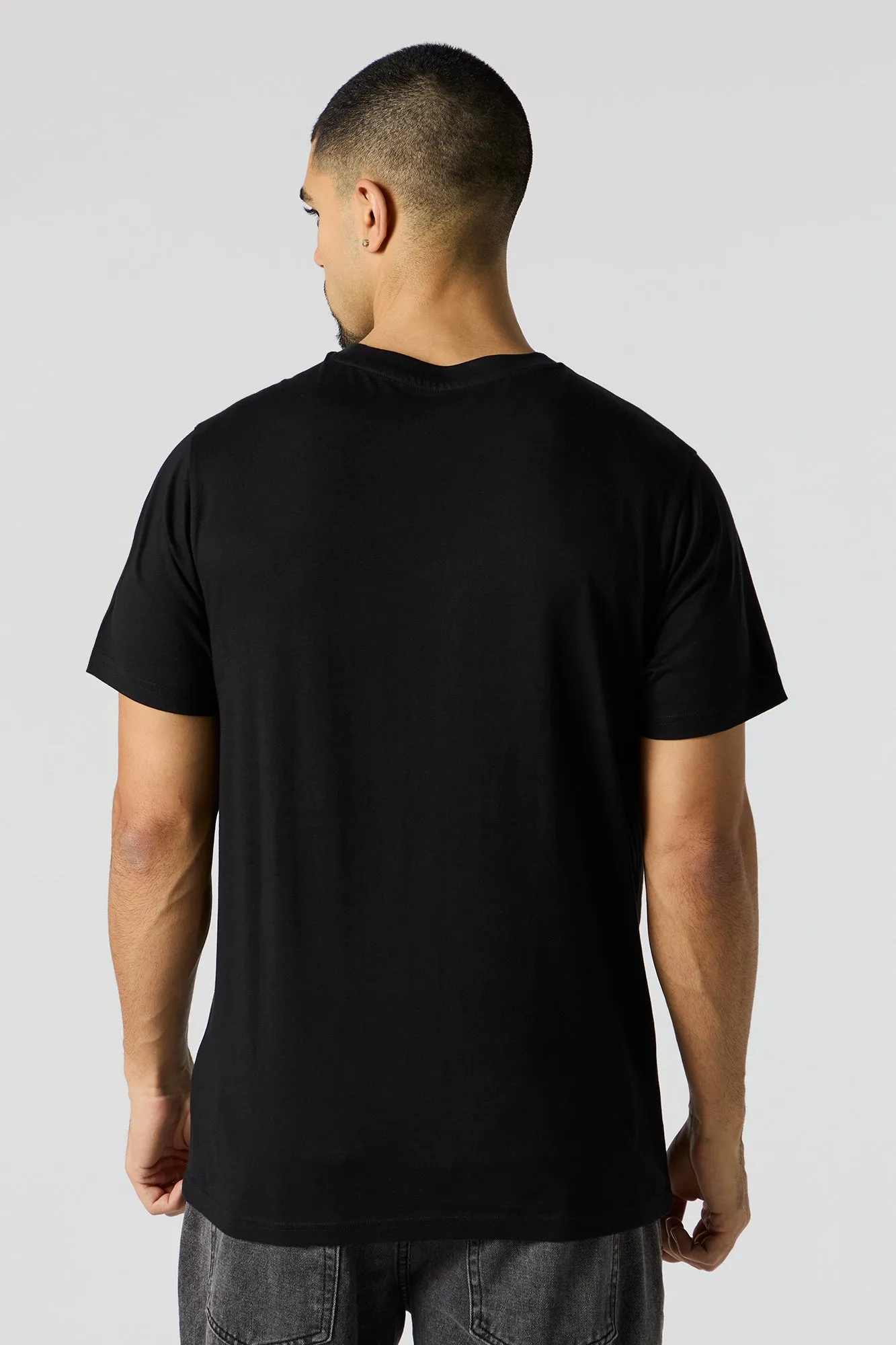 Split Mona Lisa Graphic T-Shirt sold by Urban Planet product image thumbnail 4