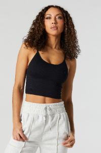 Seamless Ribbed Scoop Neck Tank sold by Urban Planet
