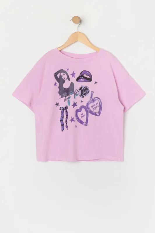 Girls Olivia Rodrigo Graphic T-Shirt sold by Urban Planet