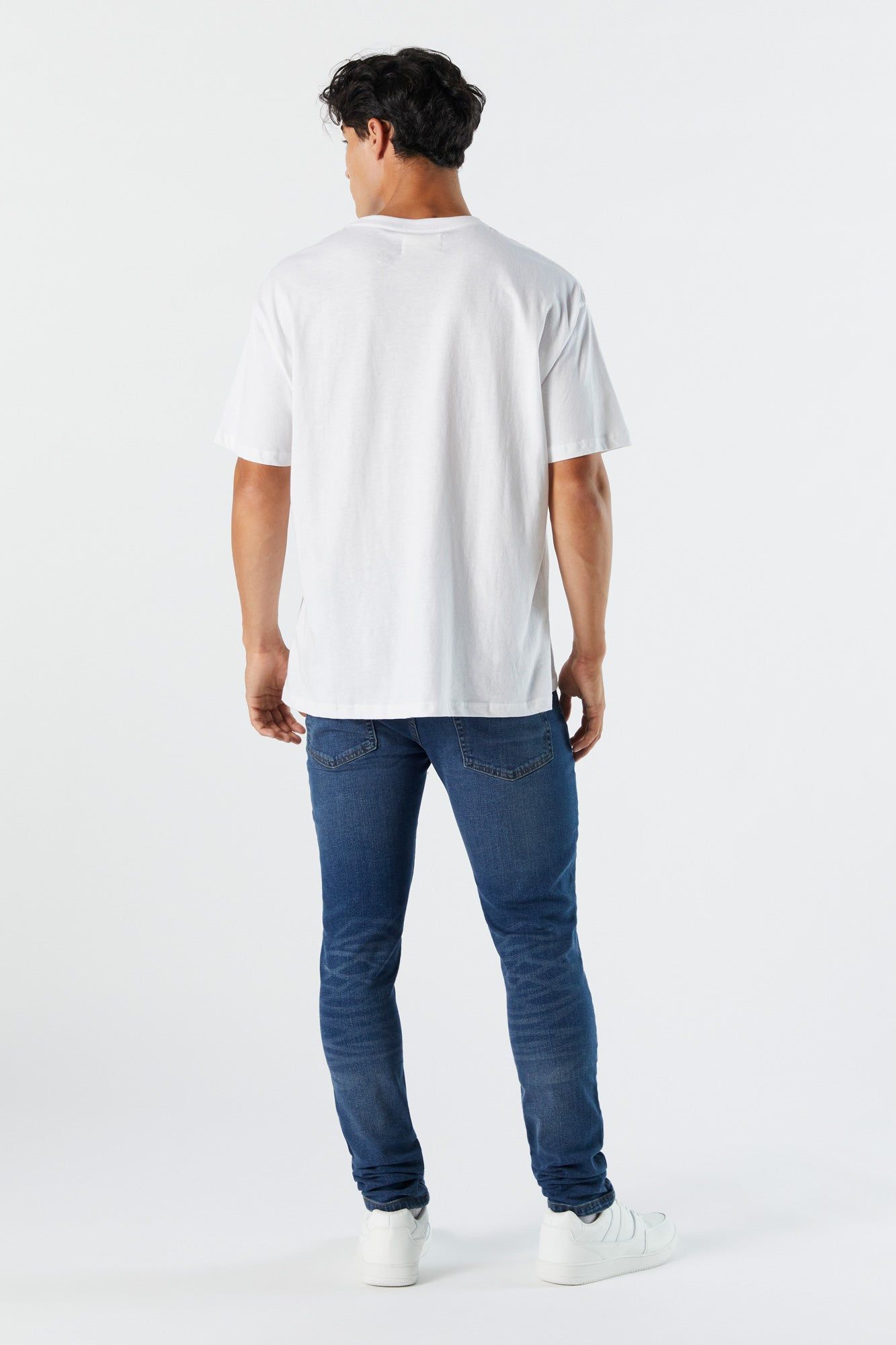 Jean très ajusté lavé à la pierre foncé sold by Urban Planet product image thumbnail 3