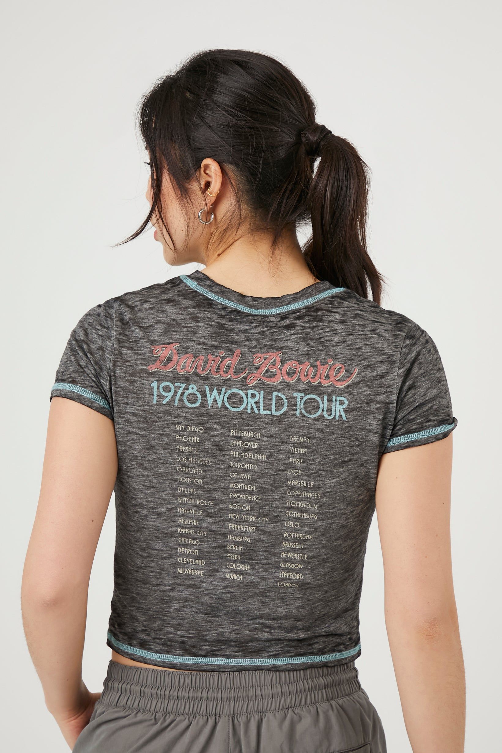 Petit t-shirt à imprimé David Bowie sold by Urban Planet product image thumbnail 2