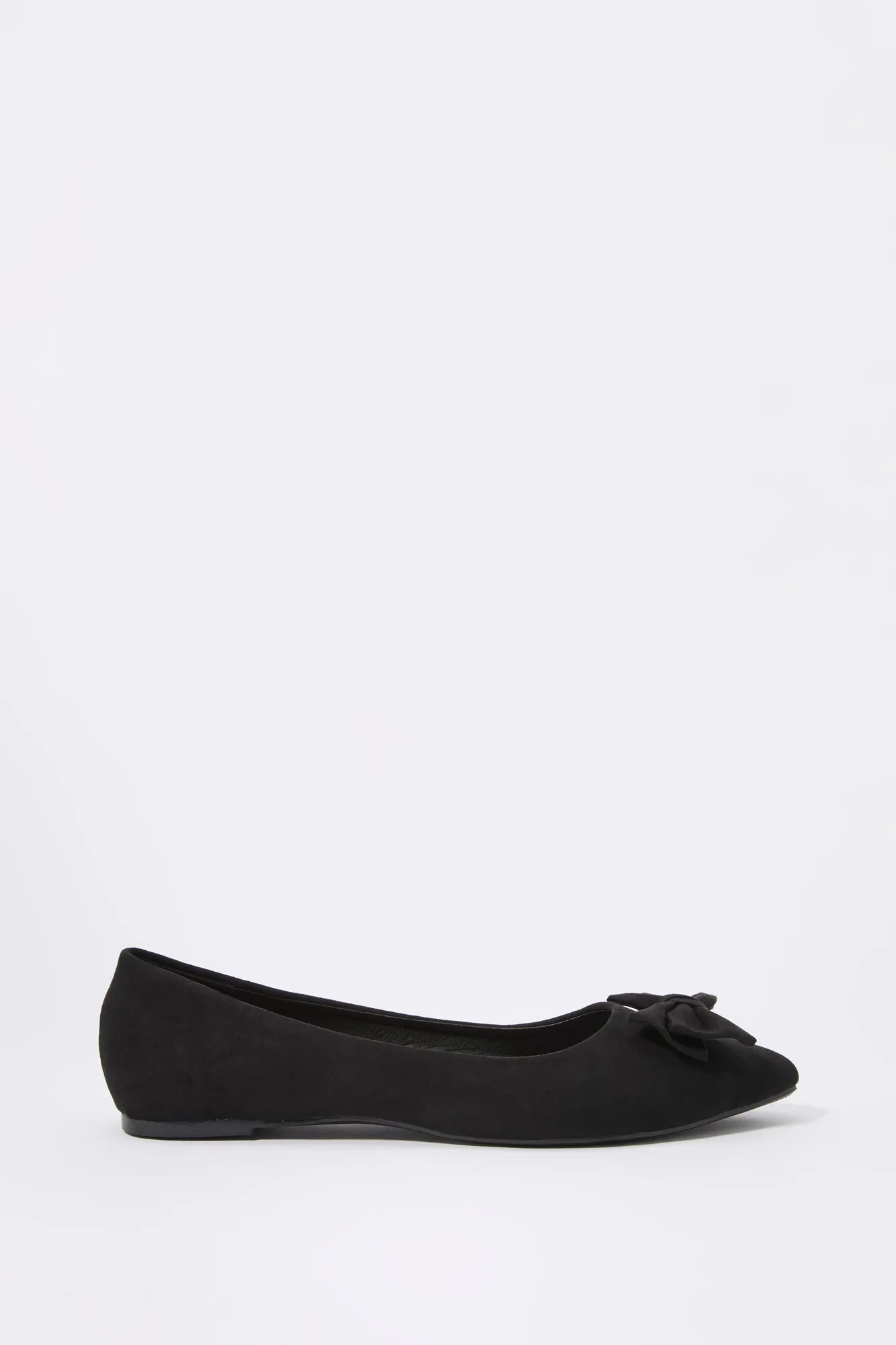 Faux Suede Bow Ballet Flat sold by Urban Planet product image thumbnail 5