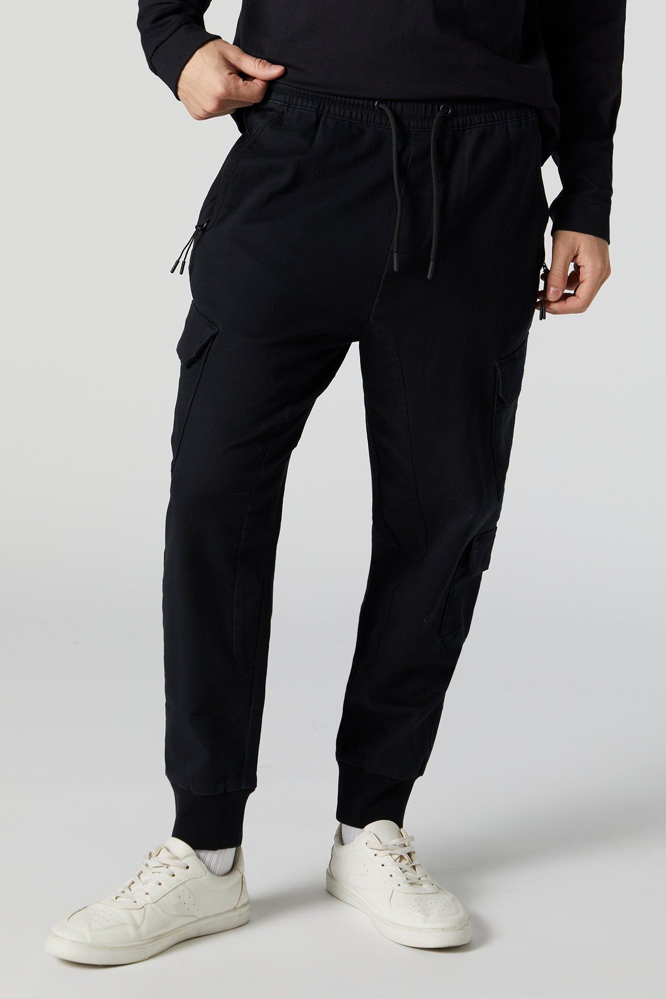 Zip Pocket Cargo Jogger sold by Urban Planet product image thumbnail 4