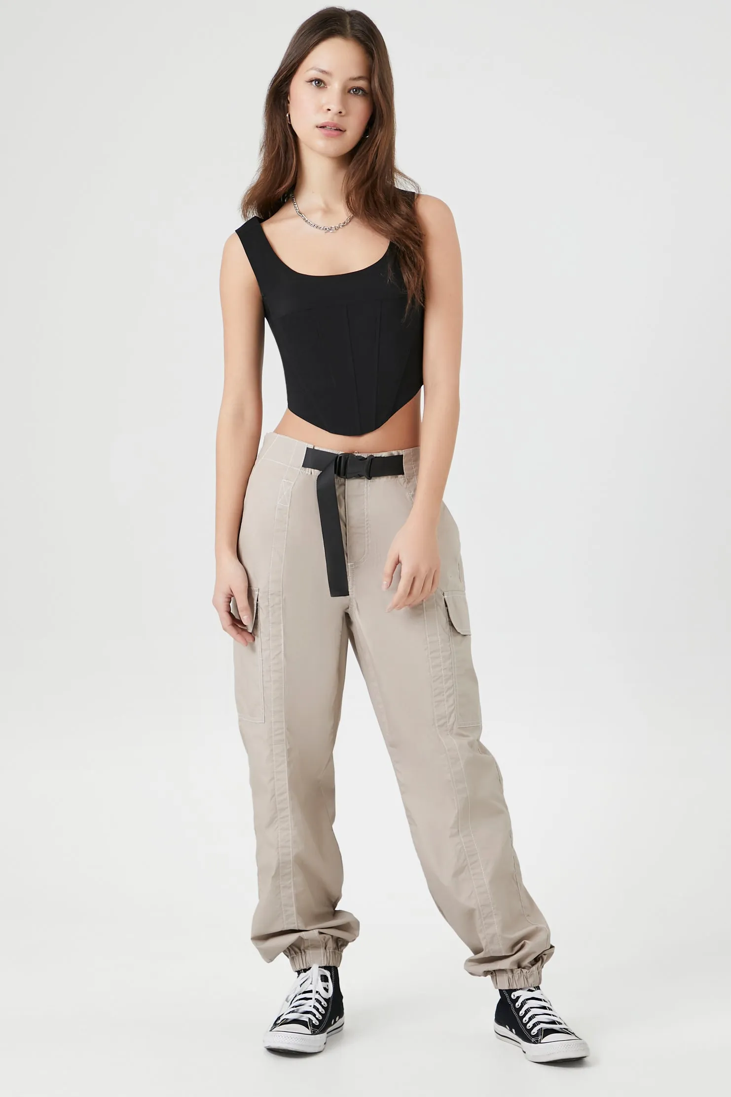 Jogger cargo avec cceinture sold by Urban Planet product image thumbnail 4