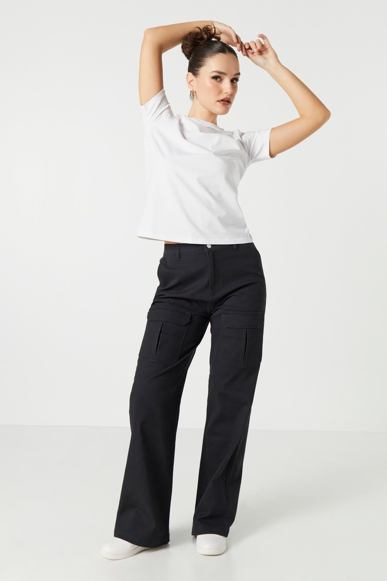 Wide Leg Cargo Pant sold by Urban Planet