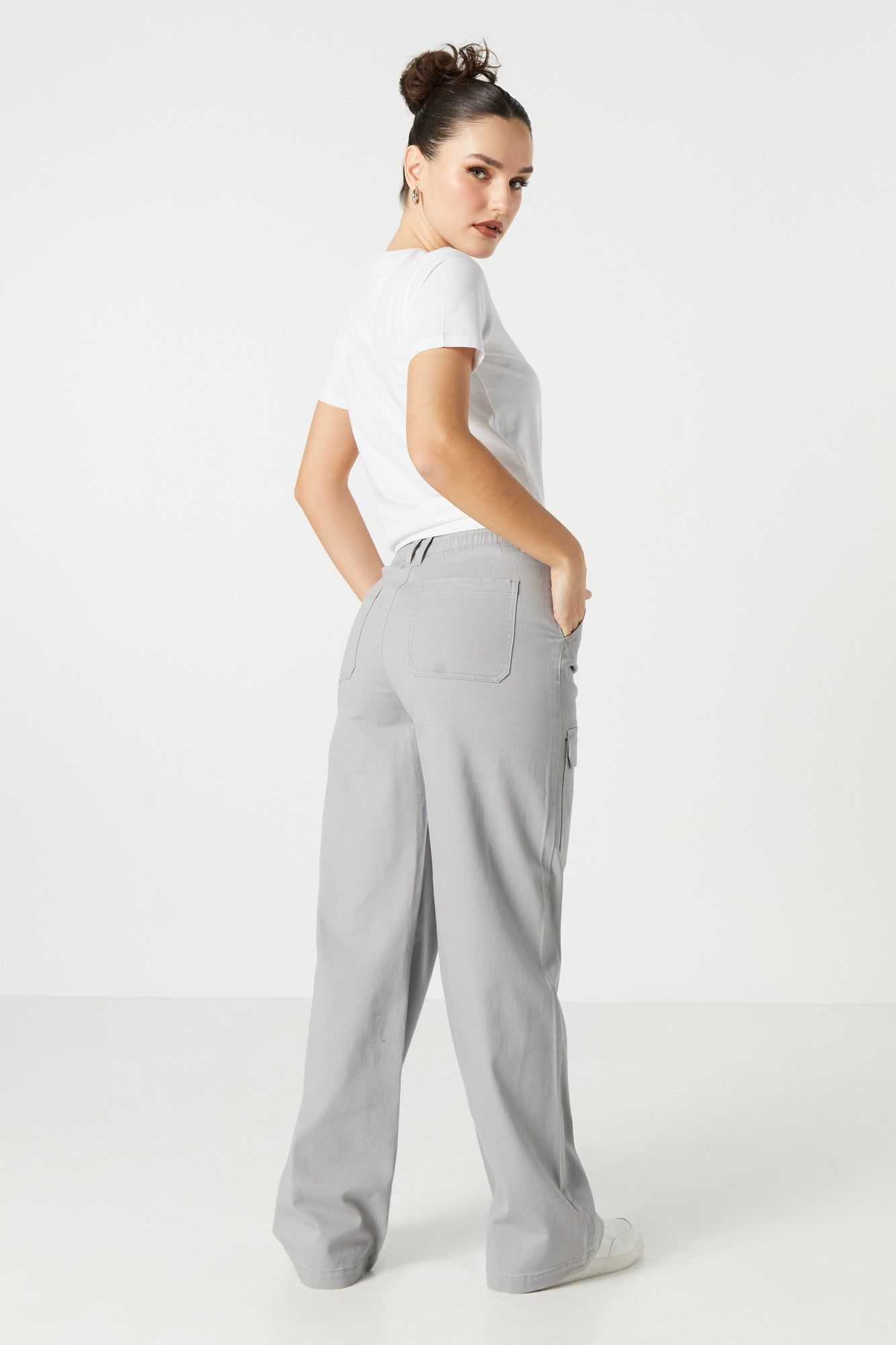 Wide Leg Cargo Pant sold by Urban Planet product image thumbnail 6