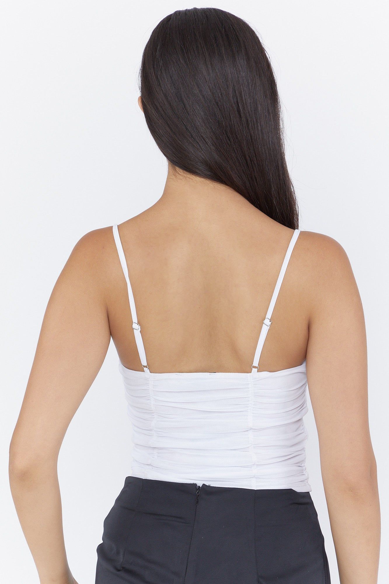 Camisole en filet ruché sold by Urban Planet product image thumbnail 5