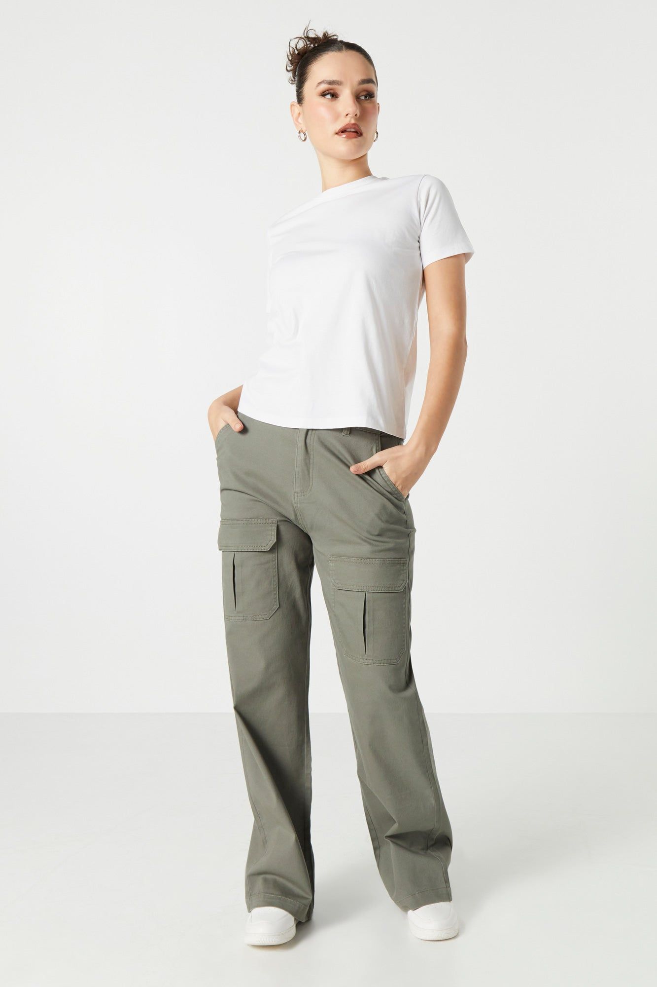 Wide Leg Cargo Pant sold by Urban Planet product image thumbnail 7