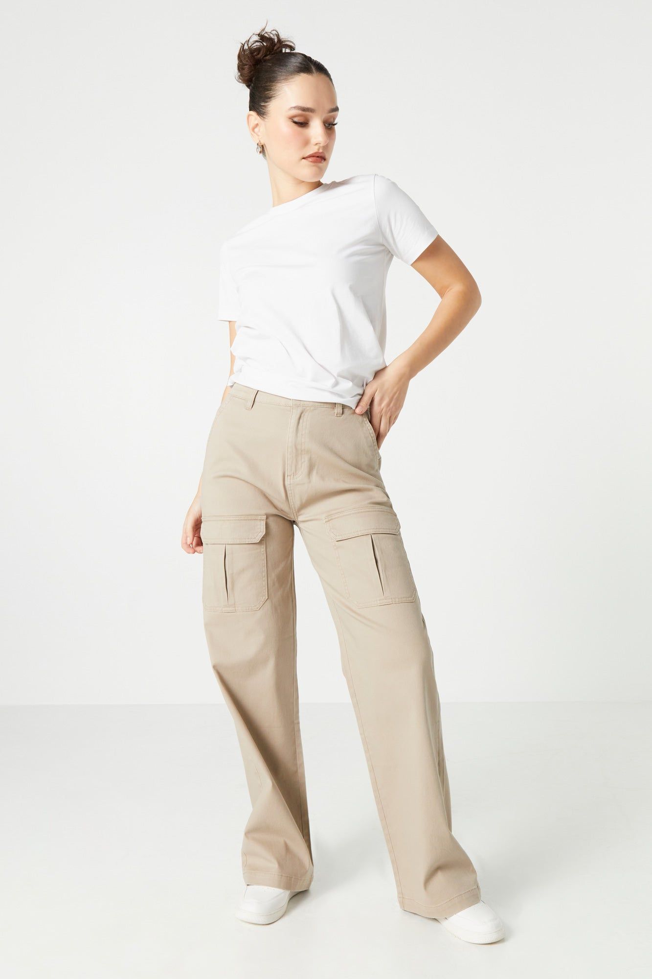 Wide Leg Cargo Pant sold by Urban Planet product image thumbnail 14