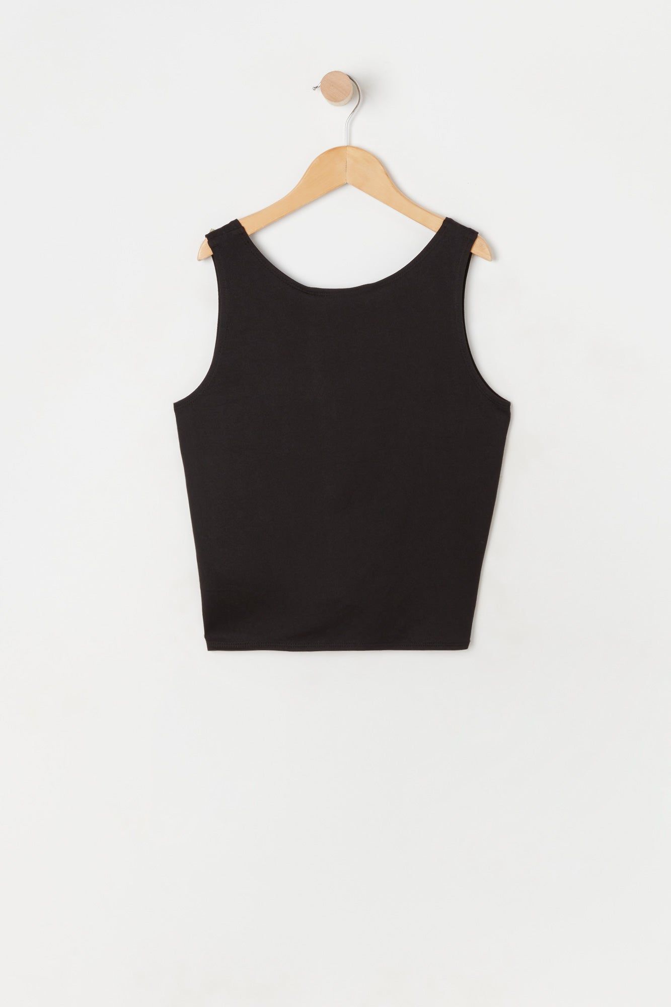 Girls Front Tie Varsity Team Graphic Tank Top sold by Urban Planet product image thumbnail 2