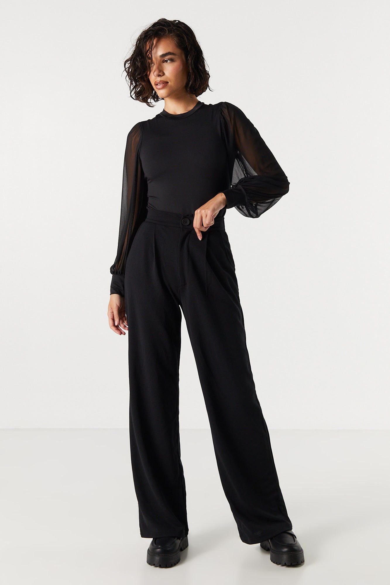 Maillot profilé avec manches en filet sold by Urban Planet product image thumbnail 5