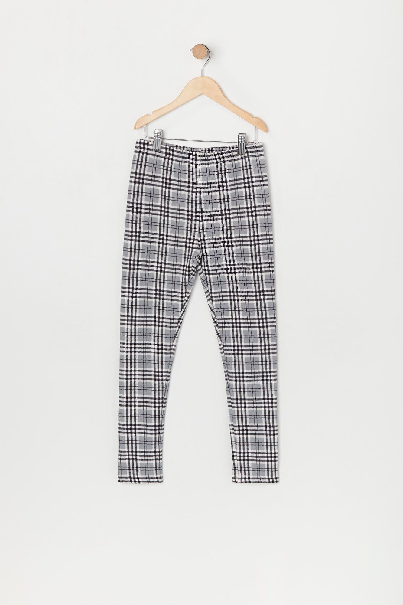 Legging doublé de similifourrure à carreaux pour fille sold by Urban Planet