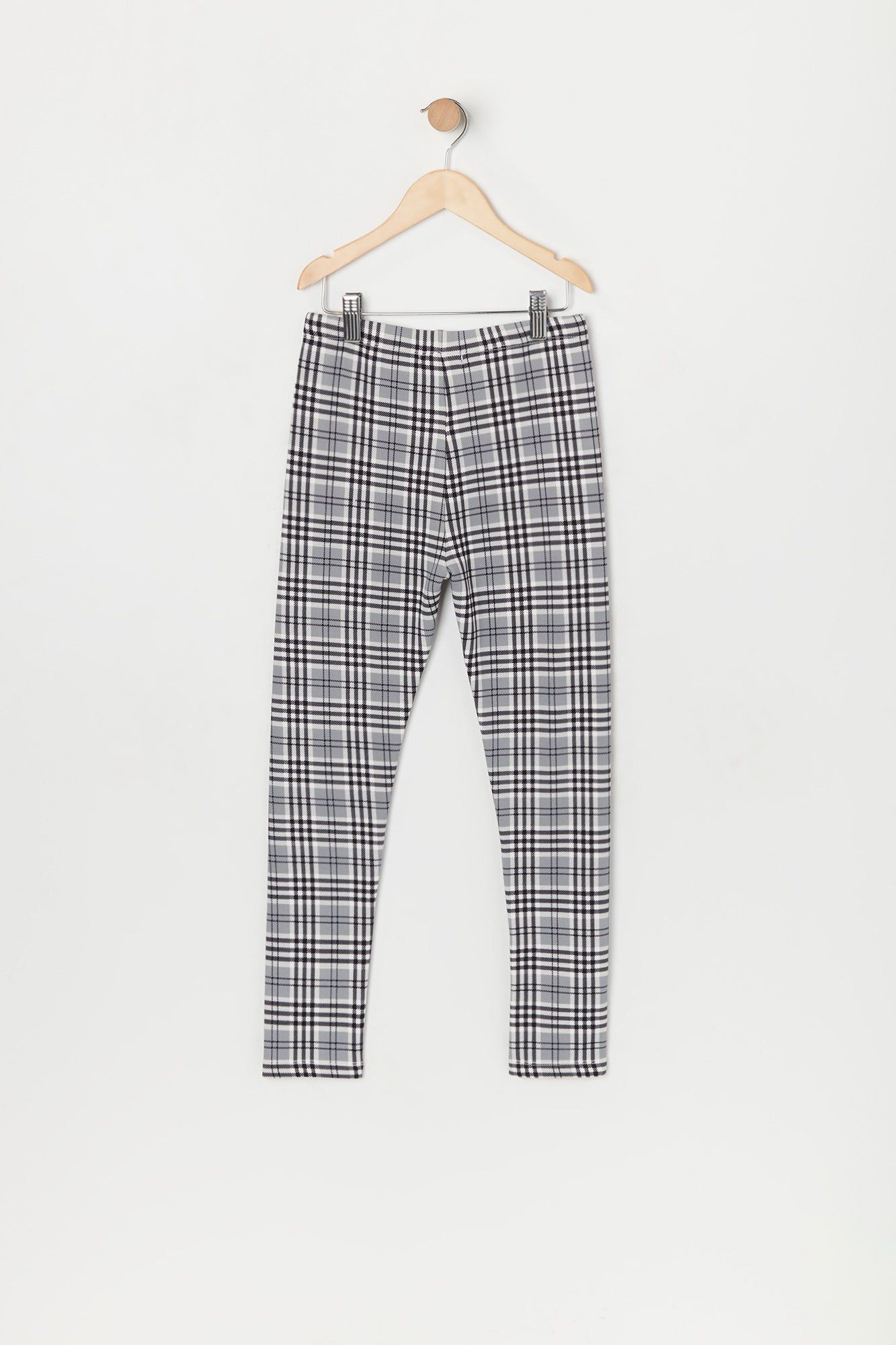Legging doublé de similifourrure à carreaux pour fille sold by Urban Planet product image thumbnail 2
