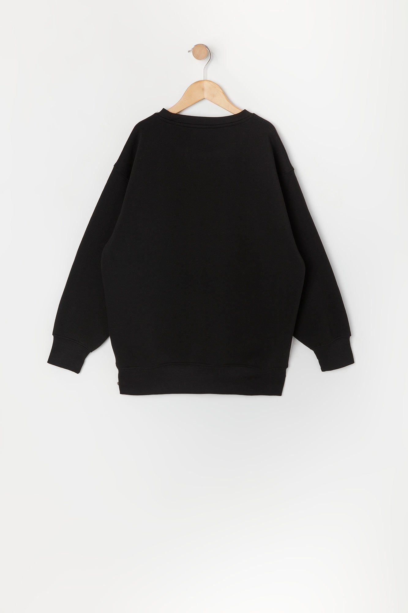 Girls Oversized Manhattan Graphic Fleece Sweatshirt sold by Urban Planet product image thumbnail 2