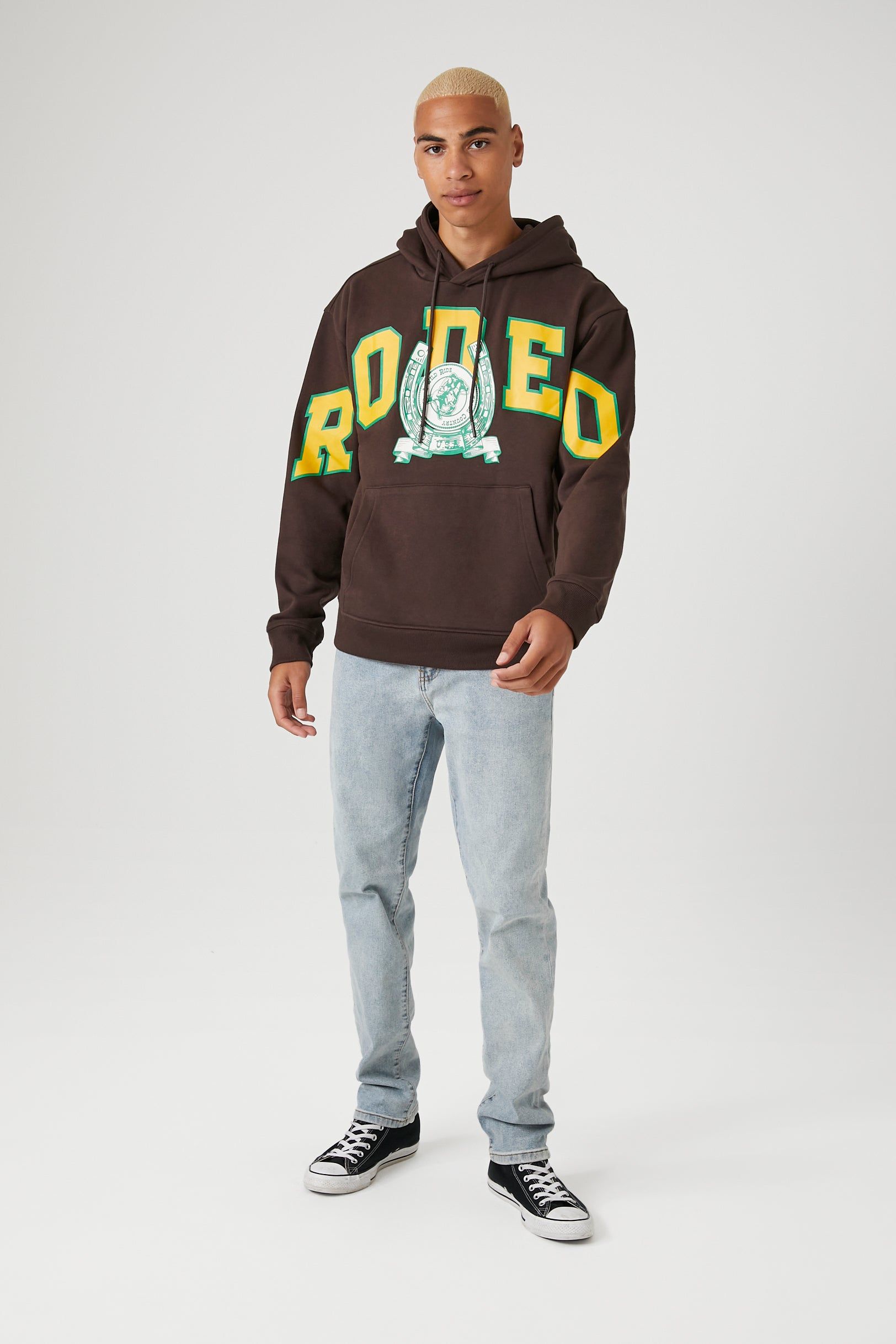 Rodeo Horseshoe Graphic Hoodie sold by Urban Planet product image thumbnail 4