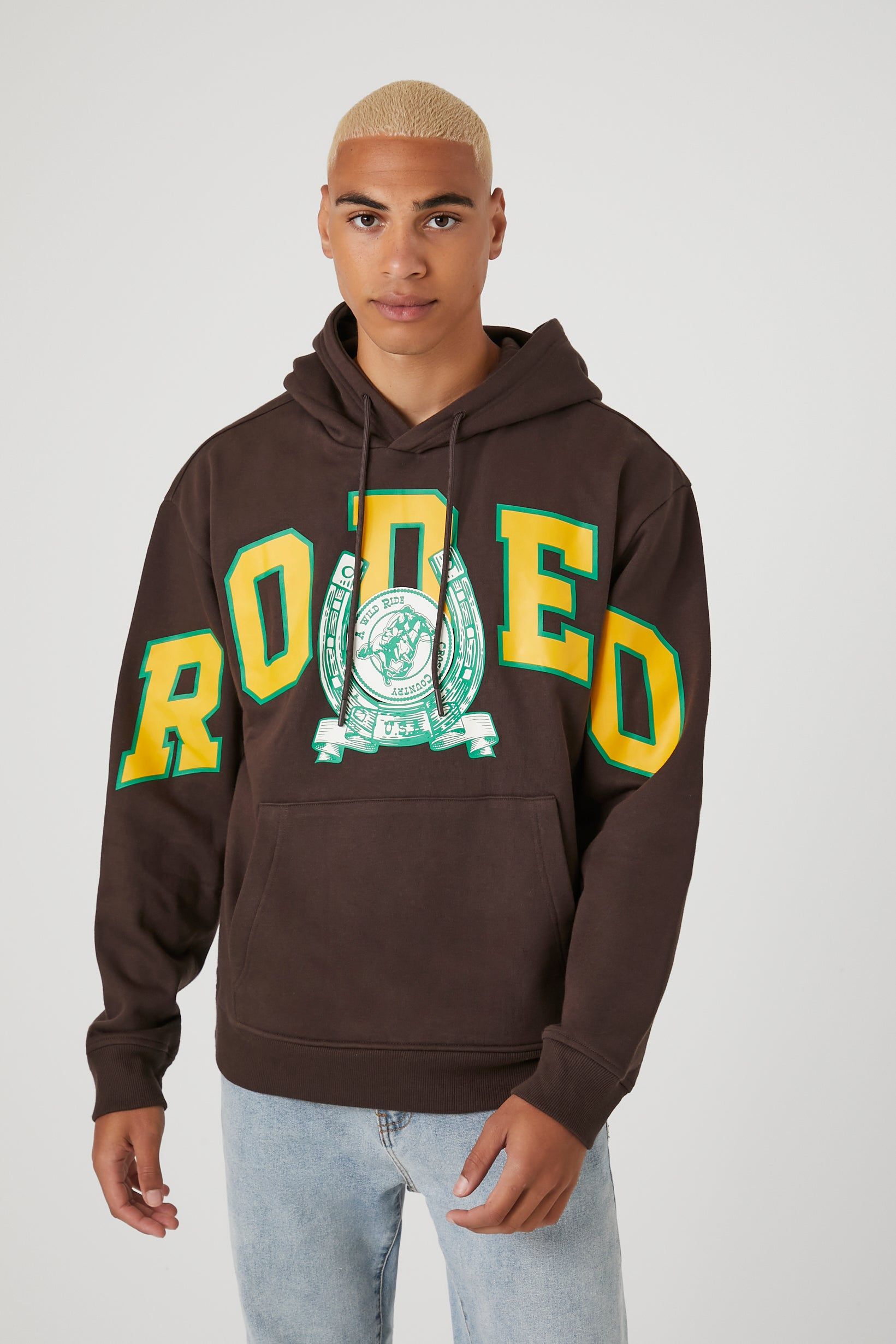 Rodeo Horseshoe Graphic Hoodie sold by Urban Planet
