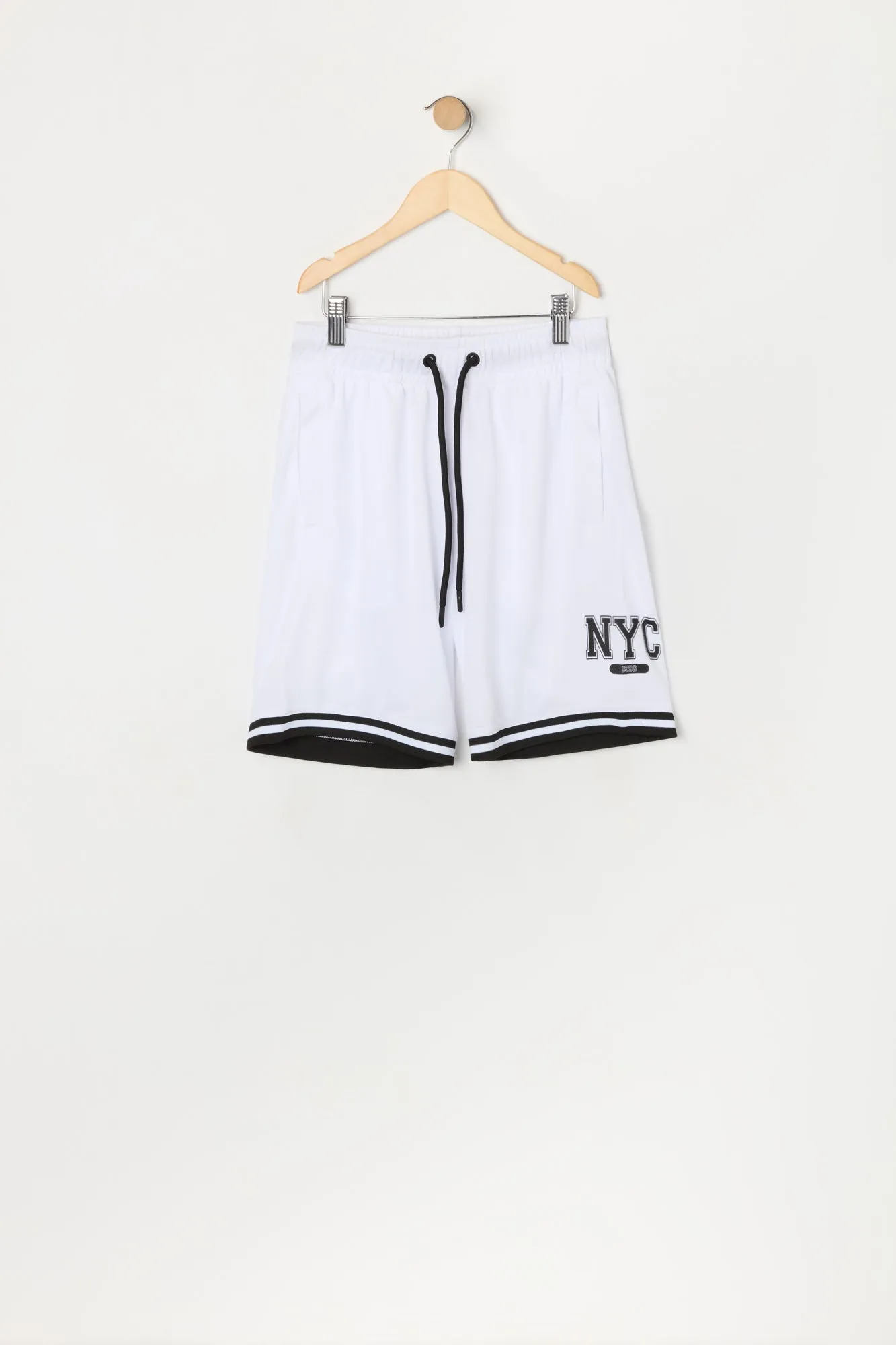 Boys NYC Mesh Basketball Short sold by Urban Planet