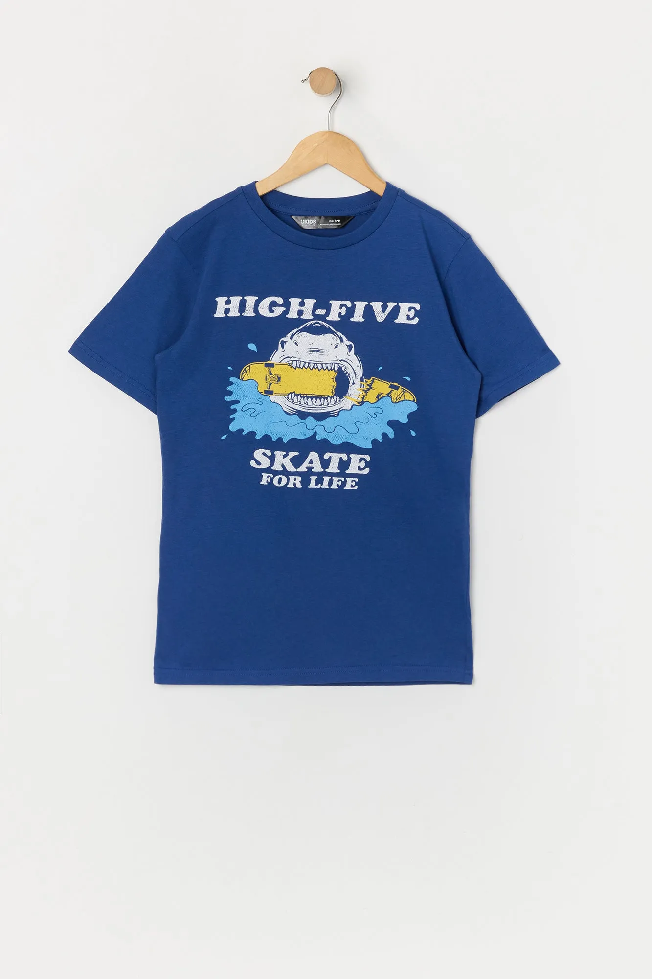 Boys Skate Shark Graphic T-Shirt sold by Urban Planet