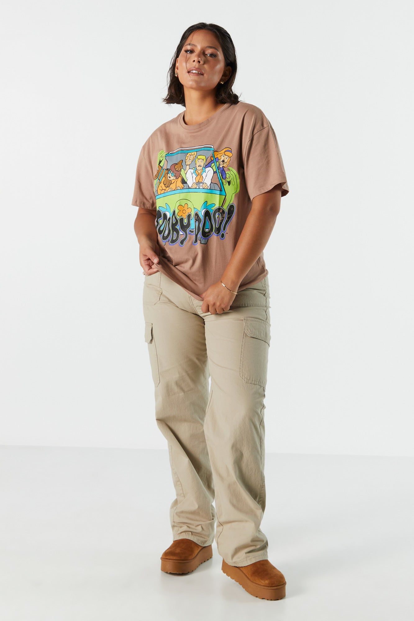 Scooby Doo Graphic Boyfriend T-Shirt sold by Urban Planet product image thumbnail 3