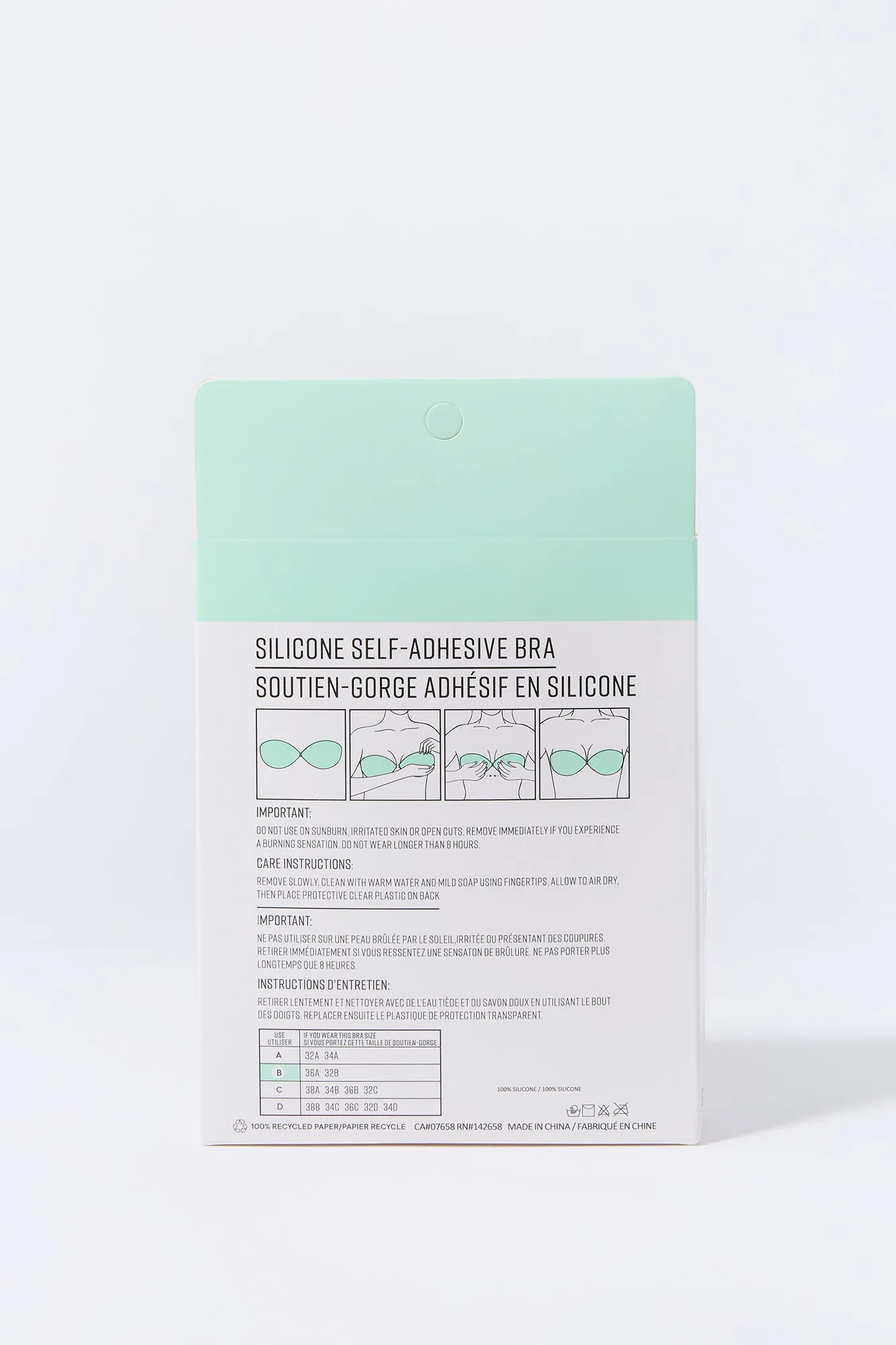 Strapless Sticky Bra sold by Urban Planet product image thumbnail 3