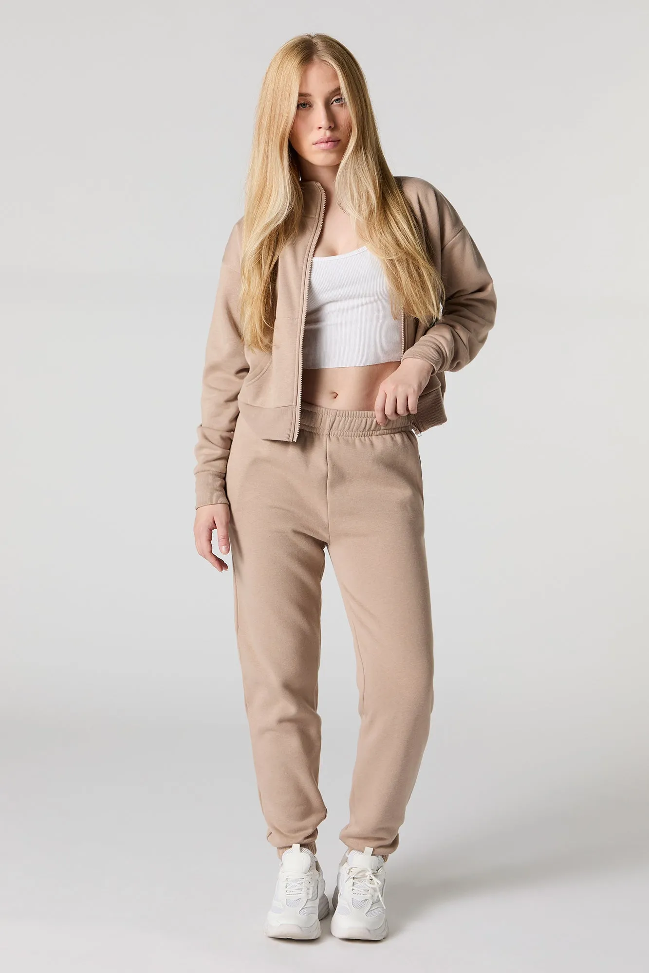 Jogger de tous les jours en molleton uni sold by Urban Planet product image thumbnail 4