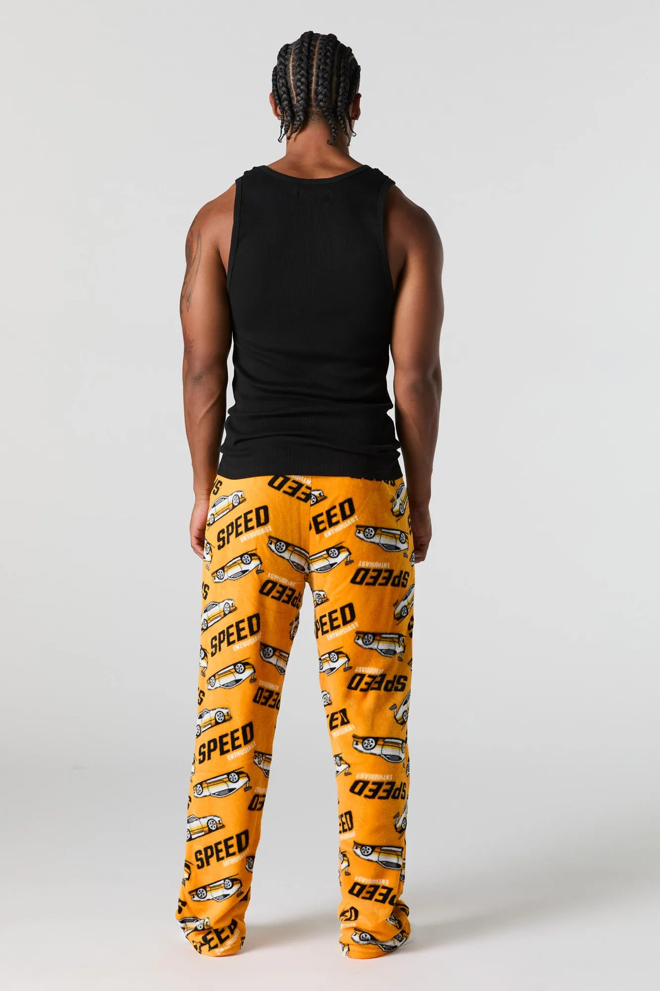 Printed Plush Pajama Pant sold by Urban Planet product image thumbnail 3