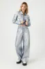 Iridescent Wide Leg Jean sold by Urban Planet