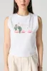 Lets Go Girls Graphic Cropped Tank sold by Urban Planet