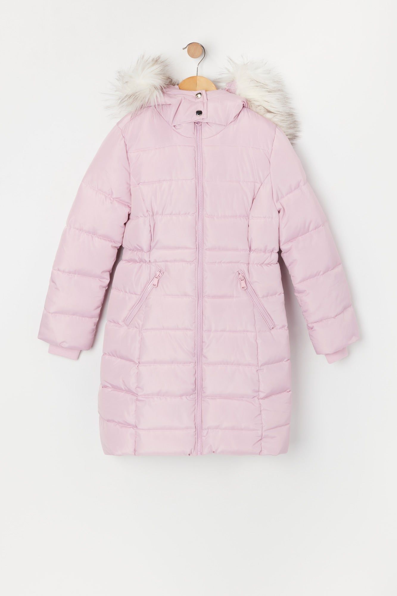 Girls Storm Mountain Quilted Puffer Jacket sold by Urban Planet product image thumbnail 5