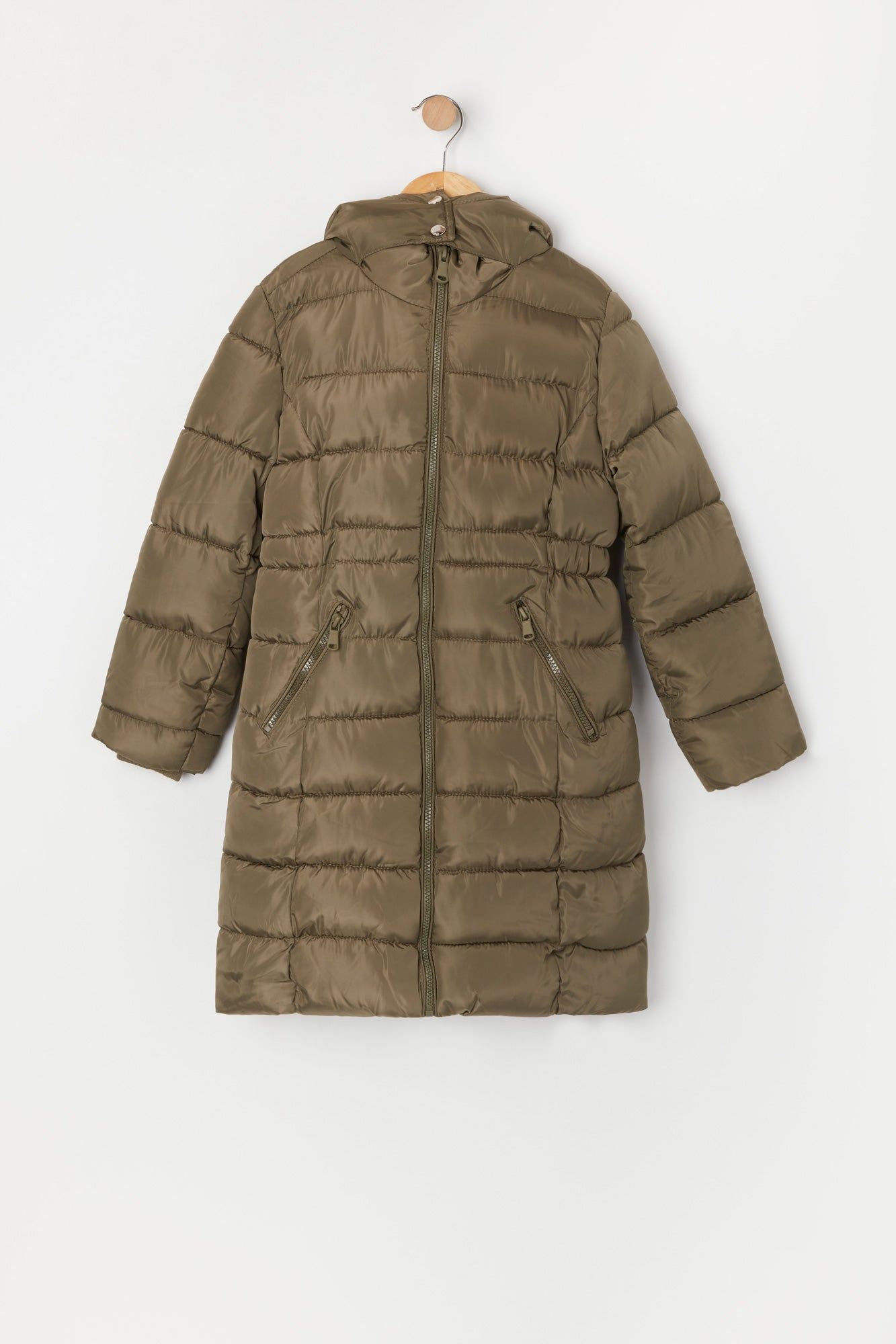 Girls Storm Mountain Quilted Puffer Jacket sold by Urban Planet product image thumbnail 3