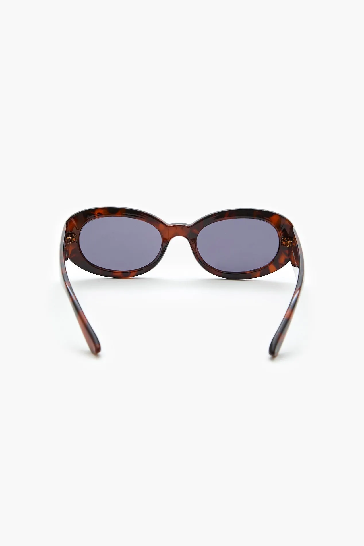 Tortoiseshell Oval Sunglasses sold by Urban Planet product image thumbnail 4