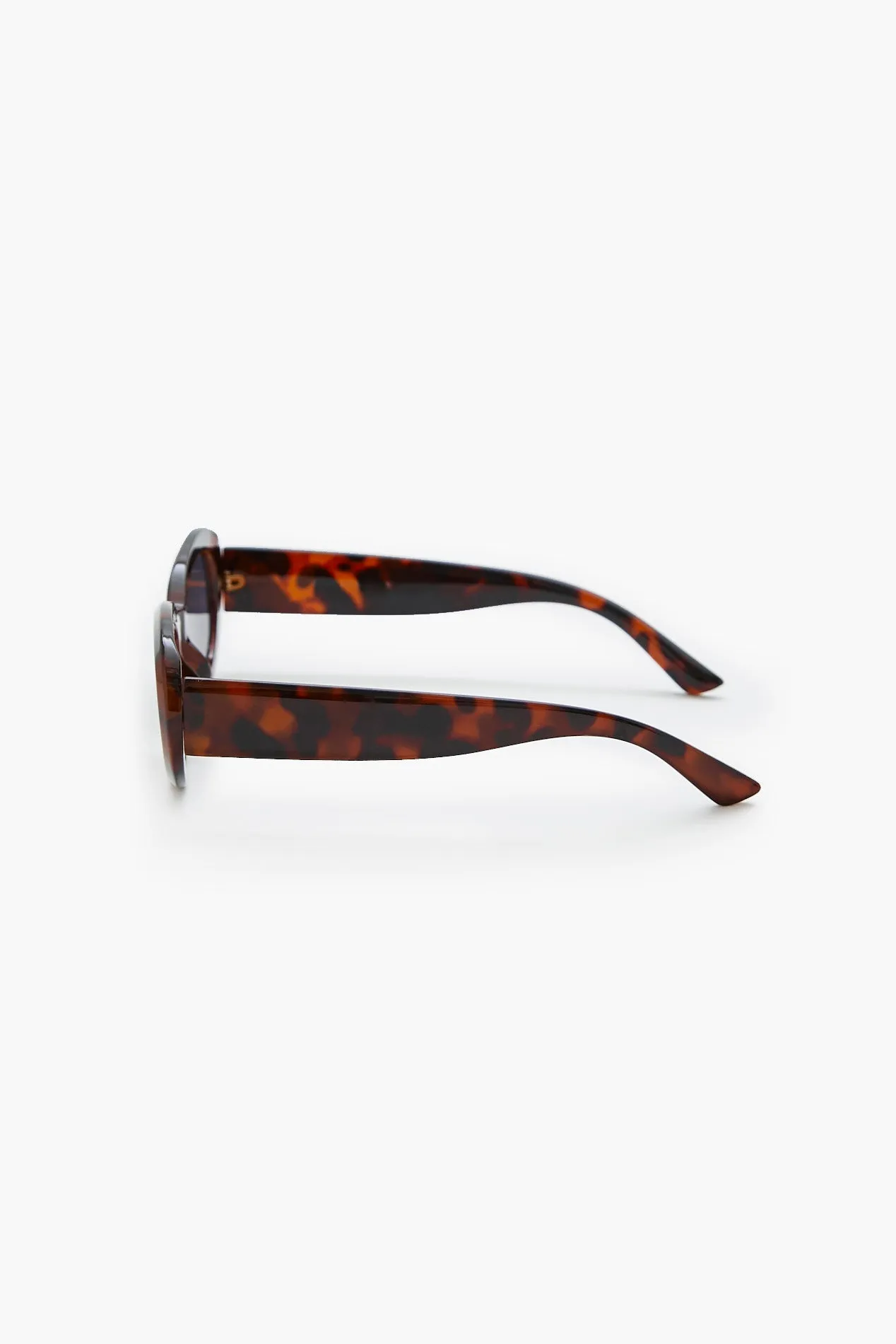 Tortoiseshell Oval Sunglasses sold by Urban Planet product image thumbnail 3