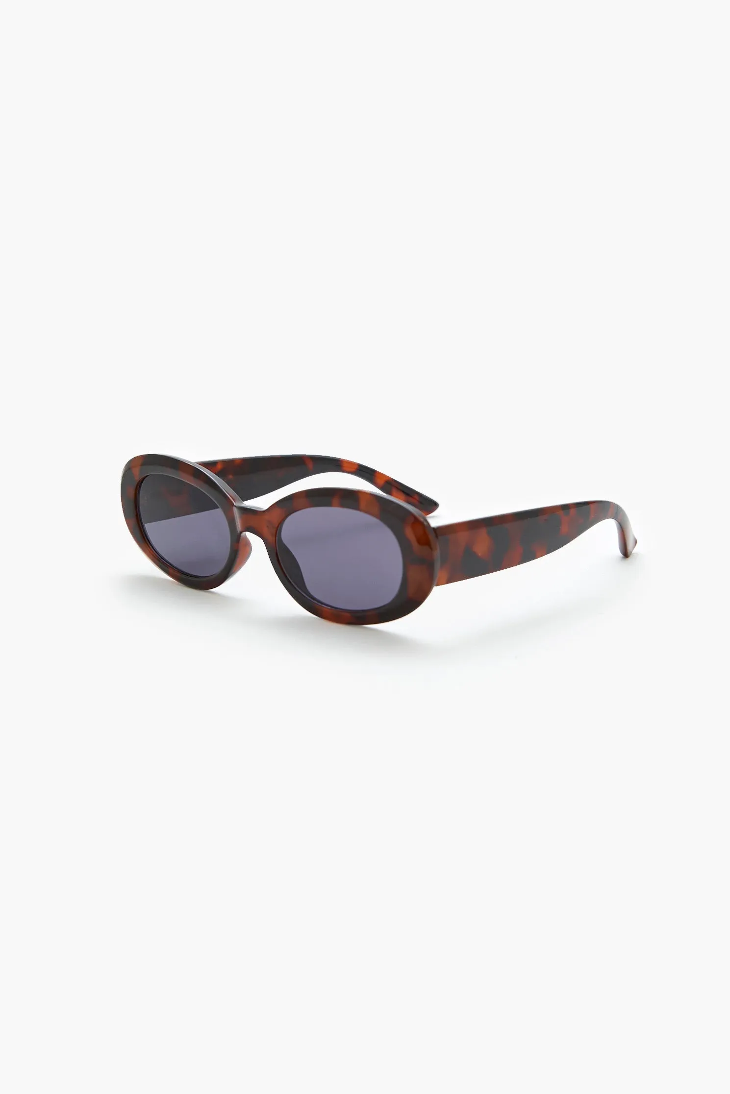 Tortoiseshell Oval Sunglasses sold by Urban Planet product image thumbnail 2