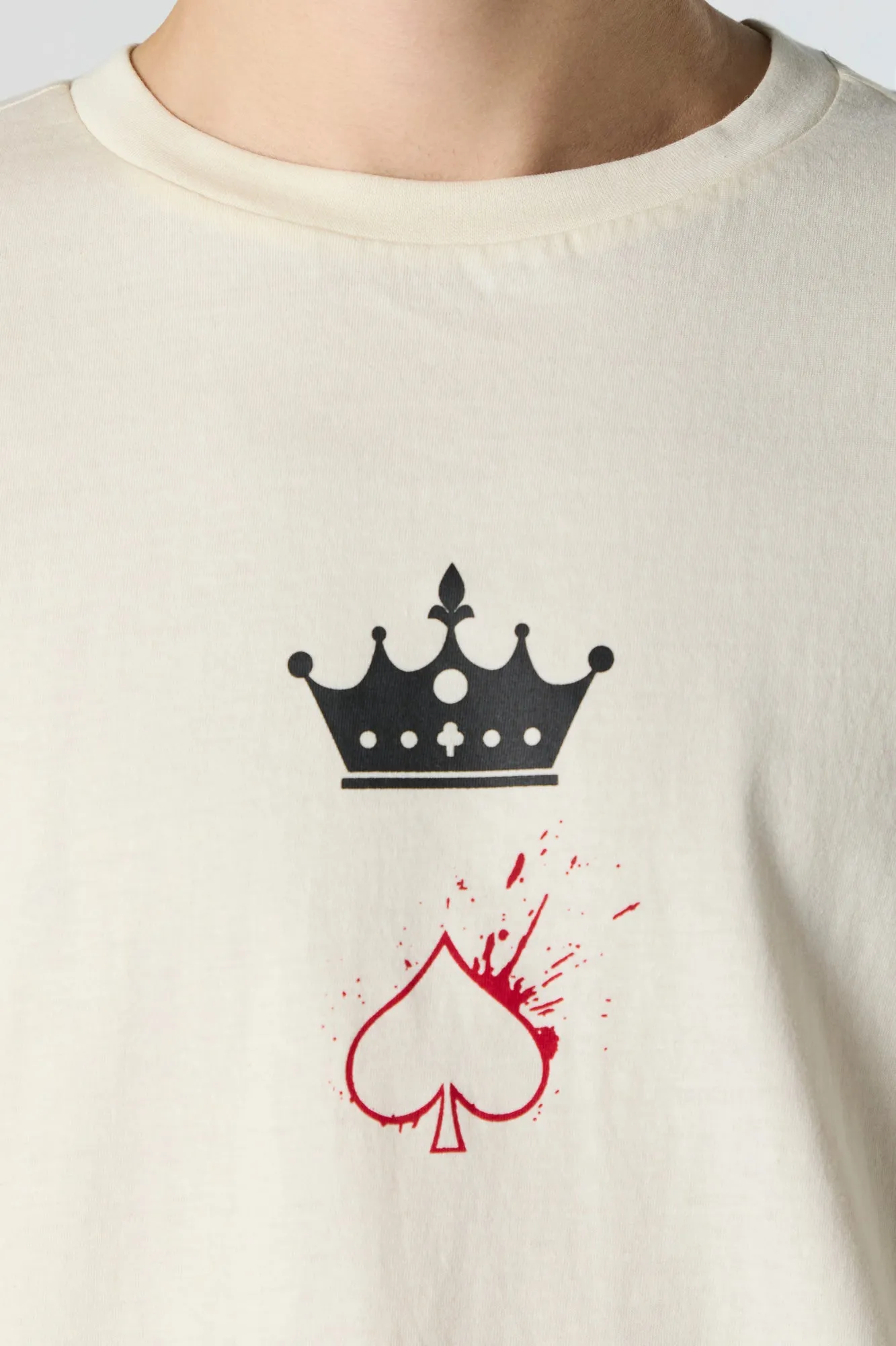 Queen of Spades Graphic T-Shirt sold by Urban Planet