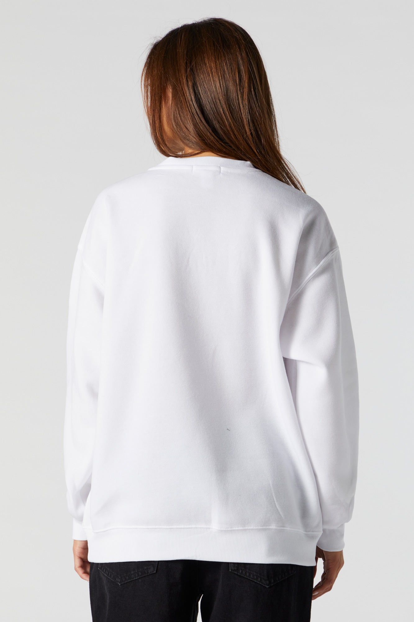 Chenille Embroidered New York Fleece Sweatshirt sold by Urban Planet product image thumbnail 2