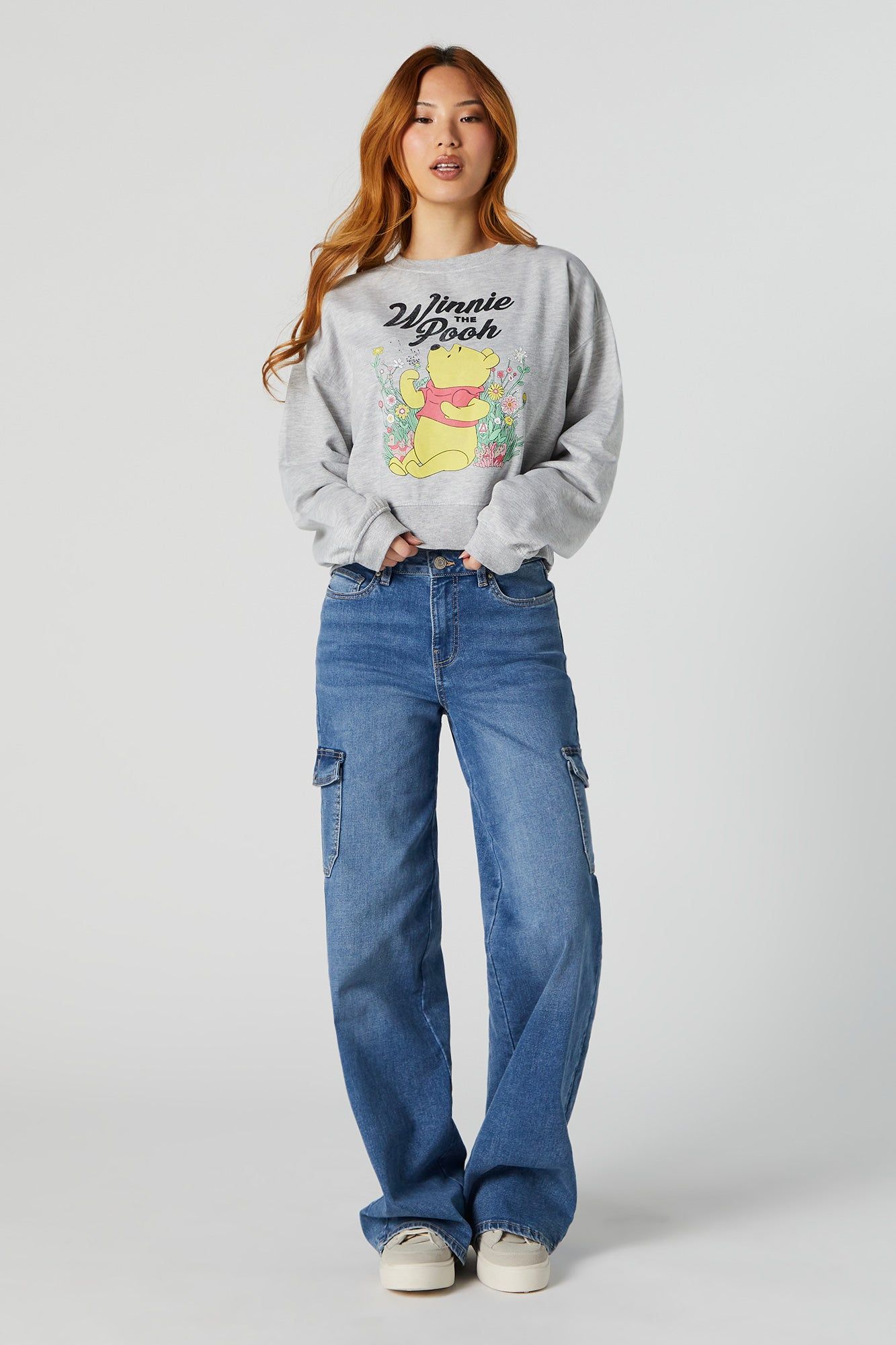 Winnie The Pooh Graphic Fleece Sweatshirt sold by Urban Planet product image thumbnail 3