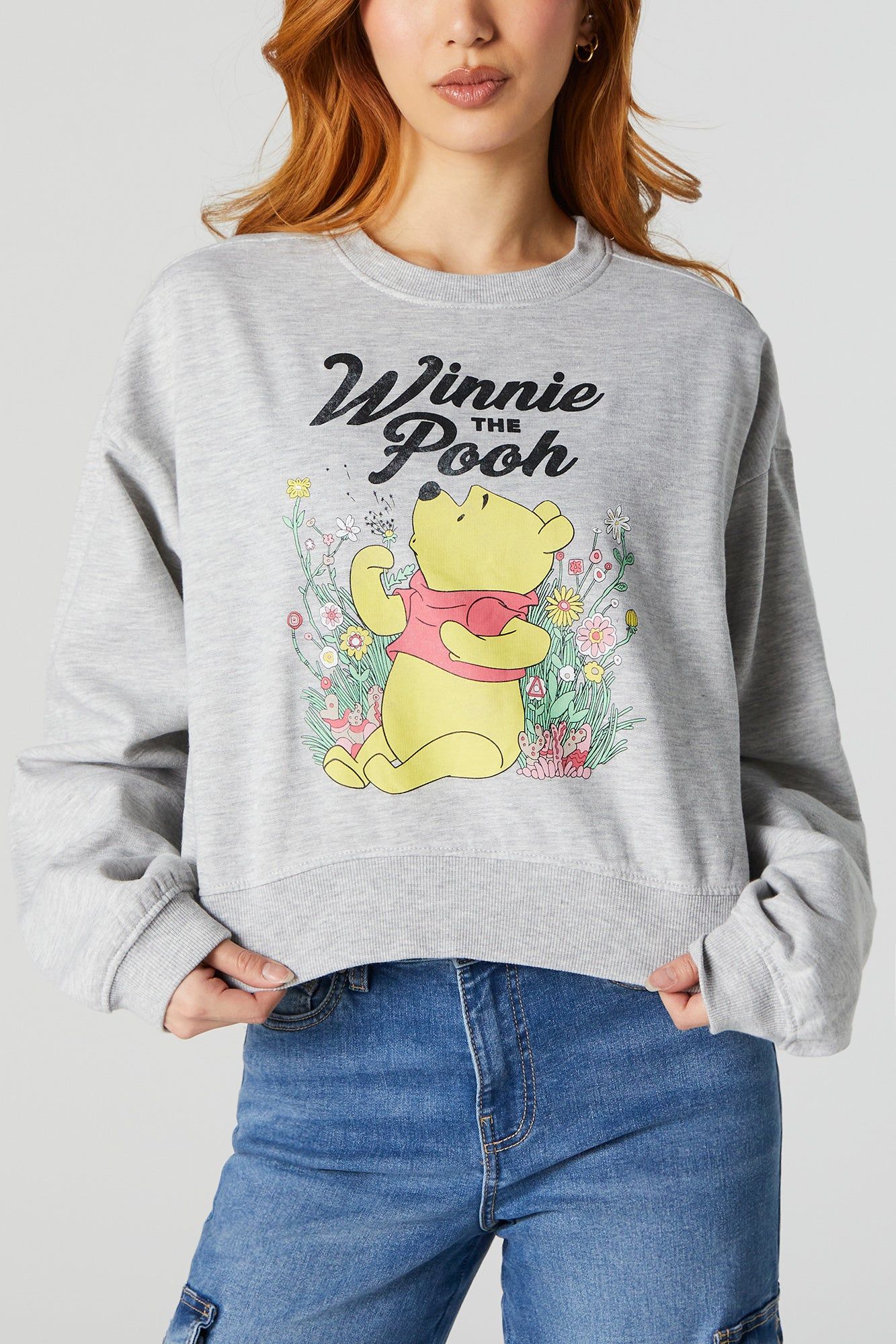 Winnie The Pooh Graphic Fleece Sweatshirt sold by Urban Planet product image thumbnail 4