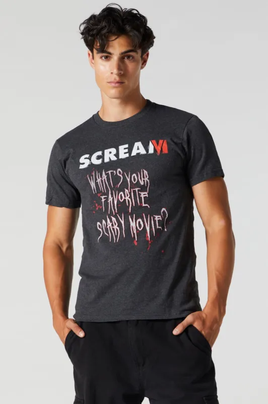 T-shirt à imprimé Scream sold by Urban Planet