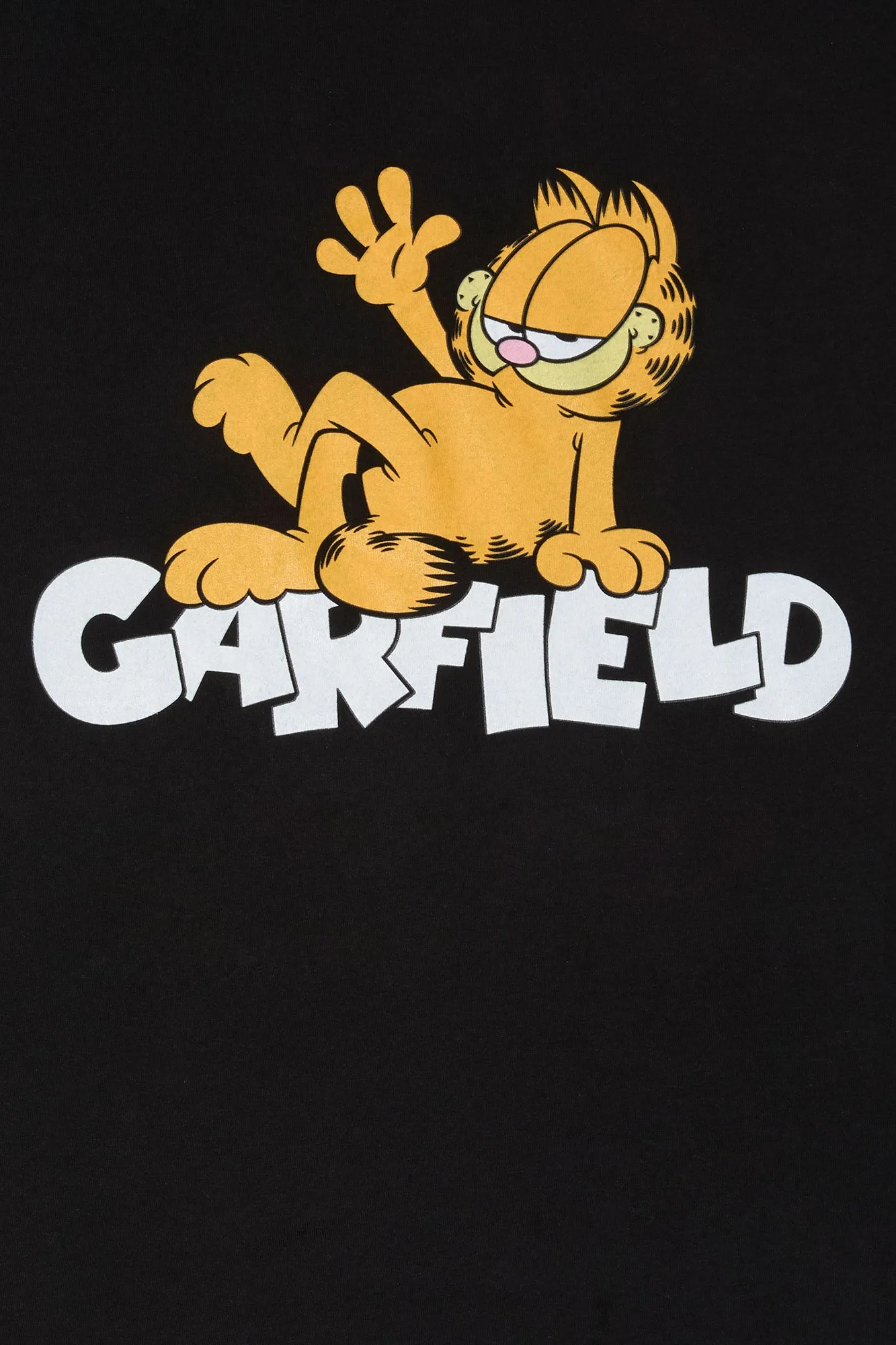 Garfield Graphic Boyfriend T-Shirt sold by Urban Planet product image thumbnail 2