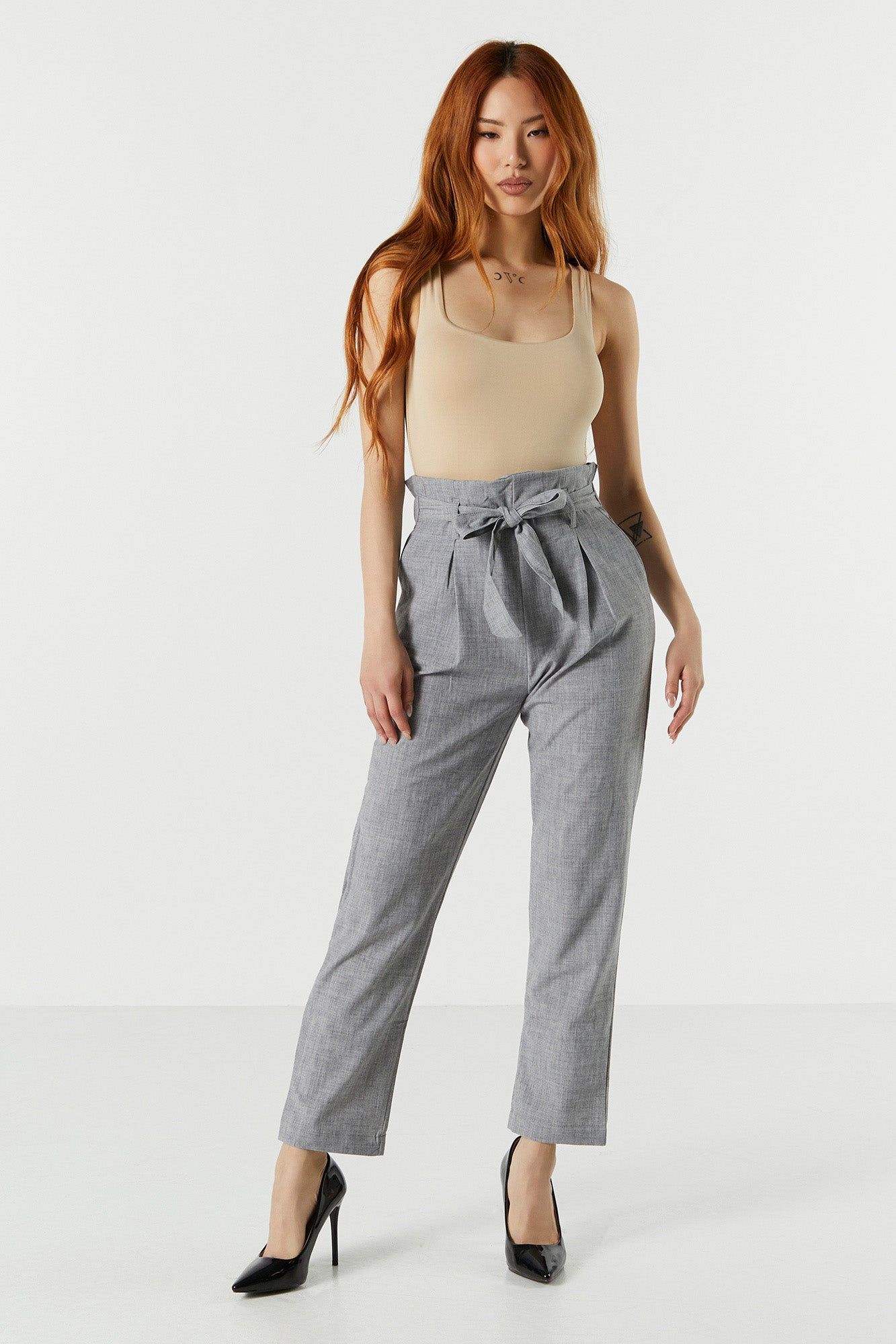 High Rise Paperbag Pant sold by Urban Planet product image thumbnail 4