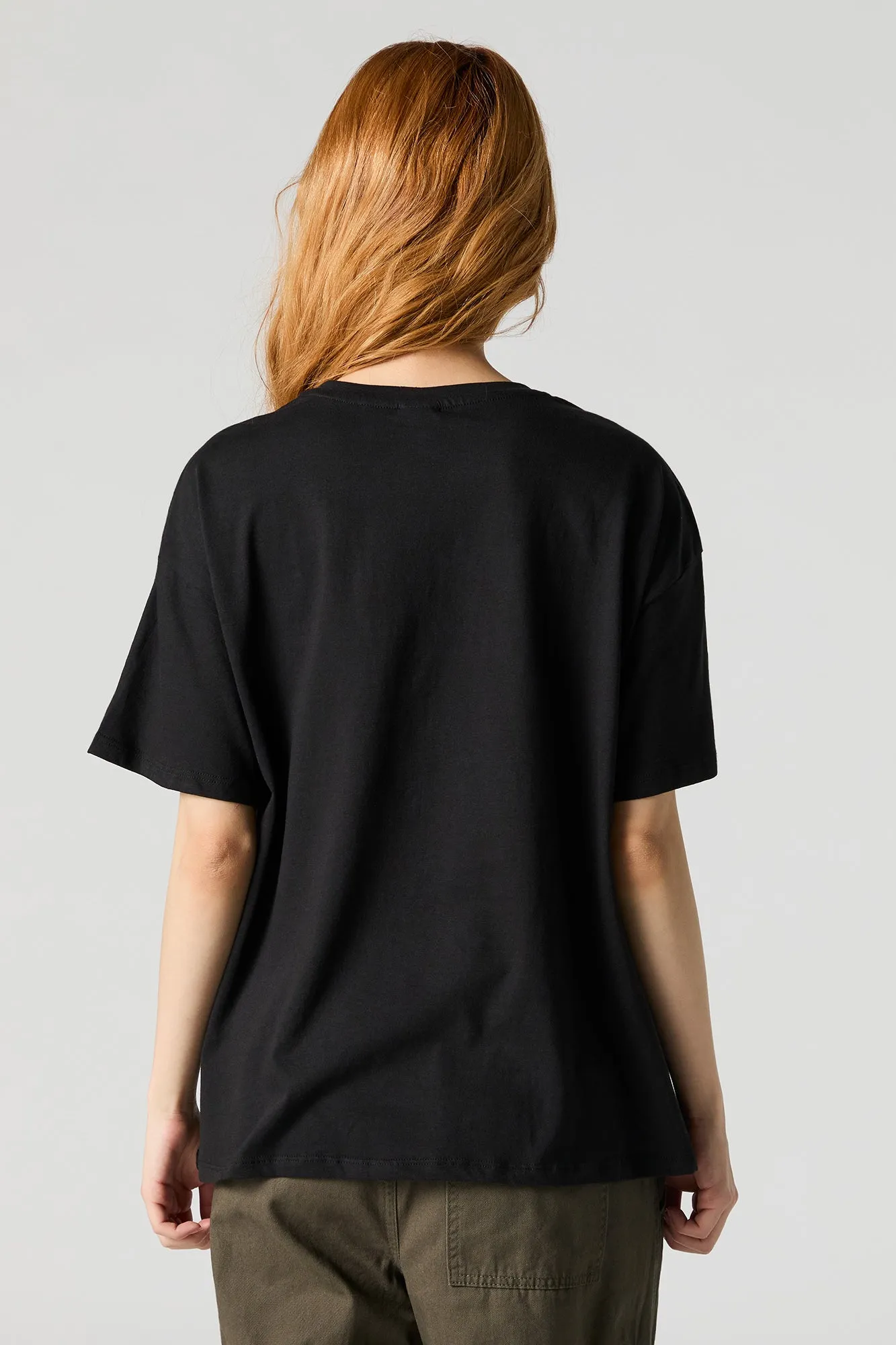 Garfield Graphic Boyfriend T-Shirt sold by Urban Planet product image thumbnail 4