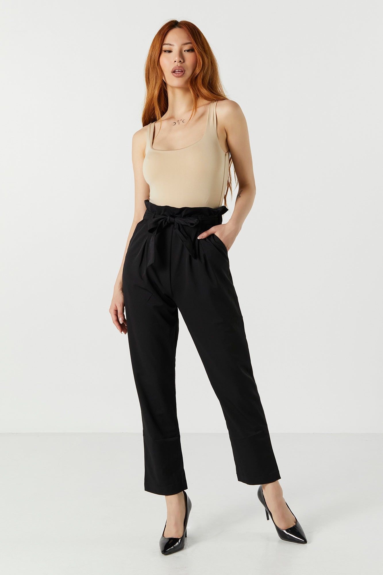 High Rise Paperbag Pant sold by Urban Planet