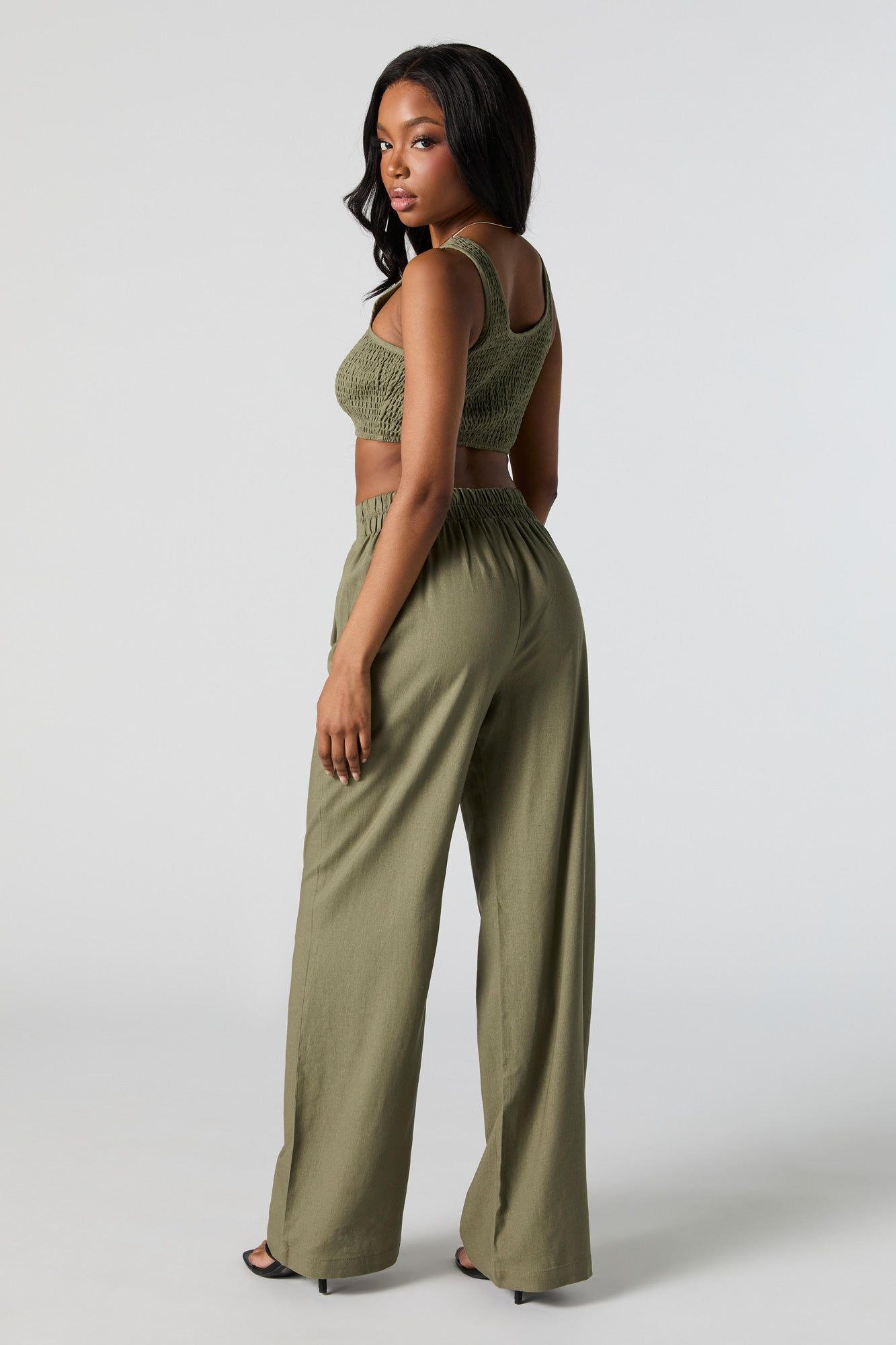 Pantalon plissé à jambe large sold by Urban Planet product image thumbnail 3