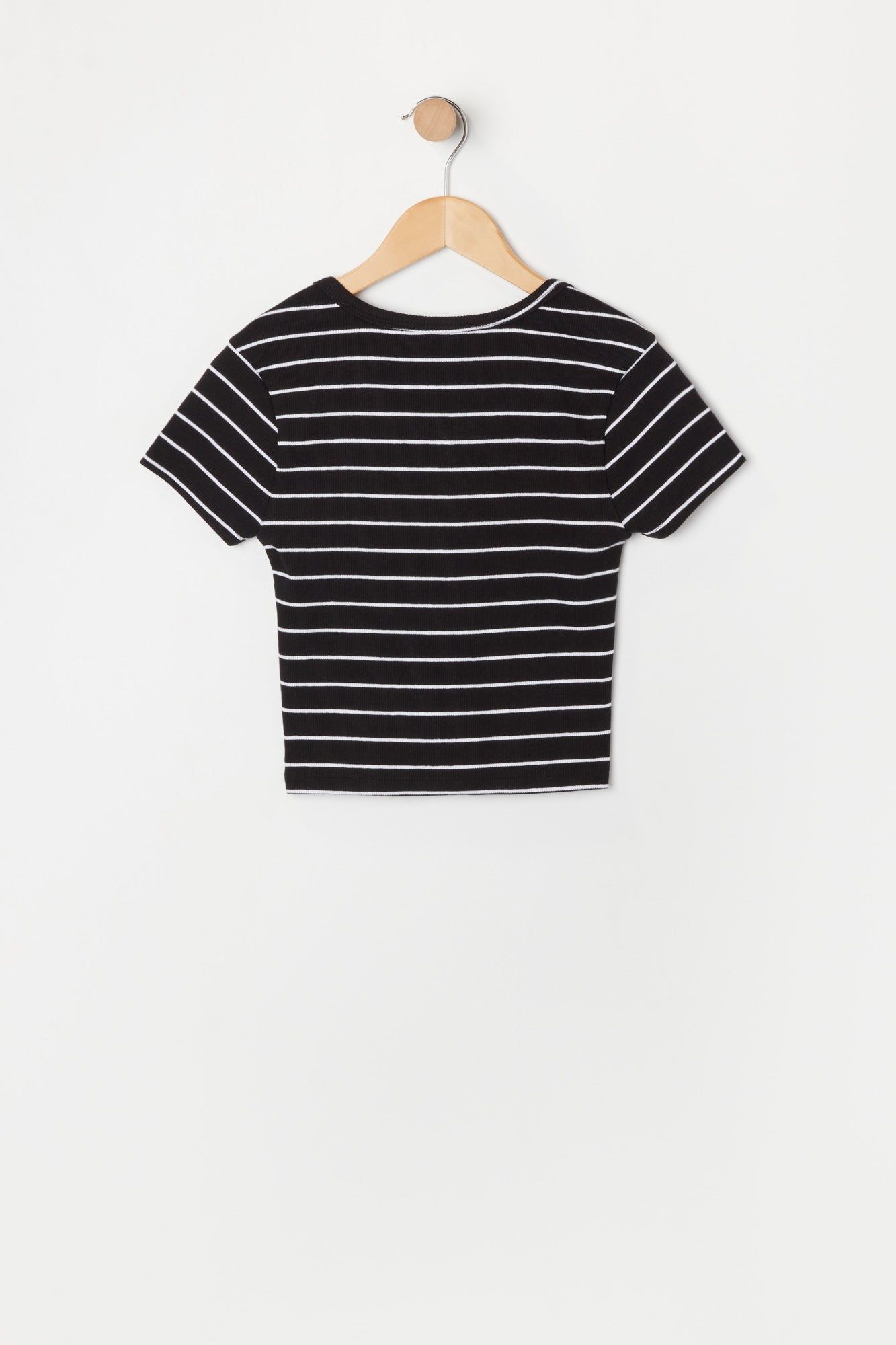 Cardigan a raye boutonné côtelé pour fille sold by Urban Planet product image thumbnail 2