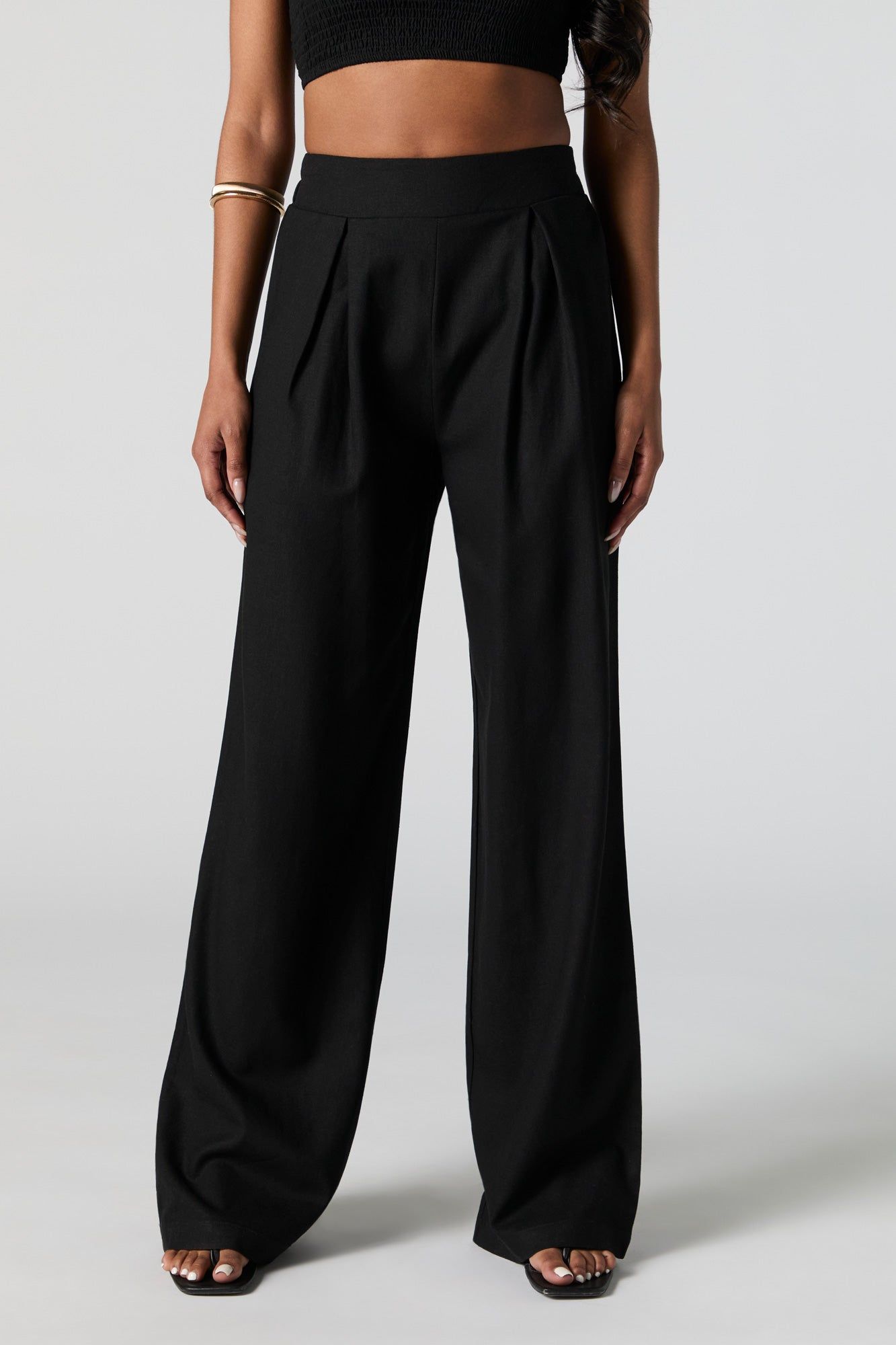 Pantalon plissé à jambe large sold by Urban Planet product image thumbnail 5